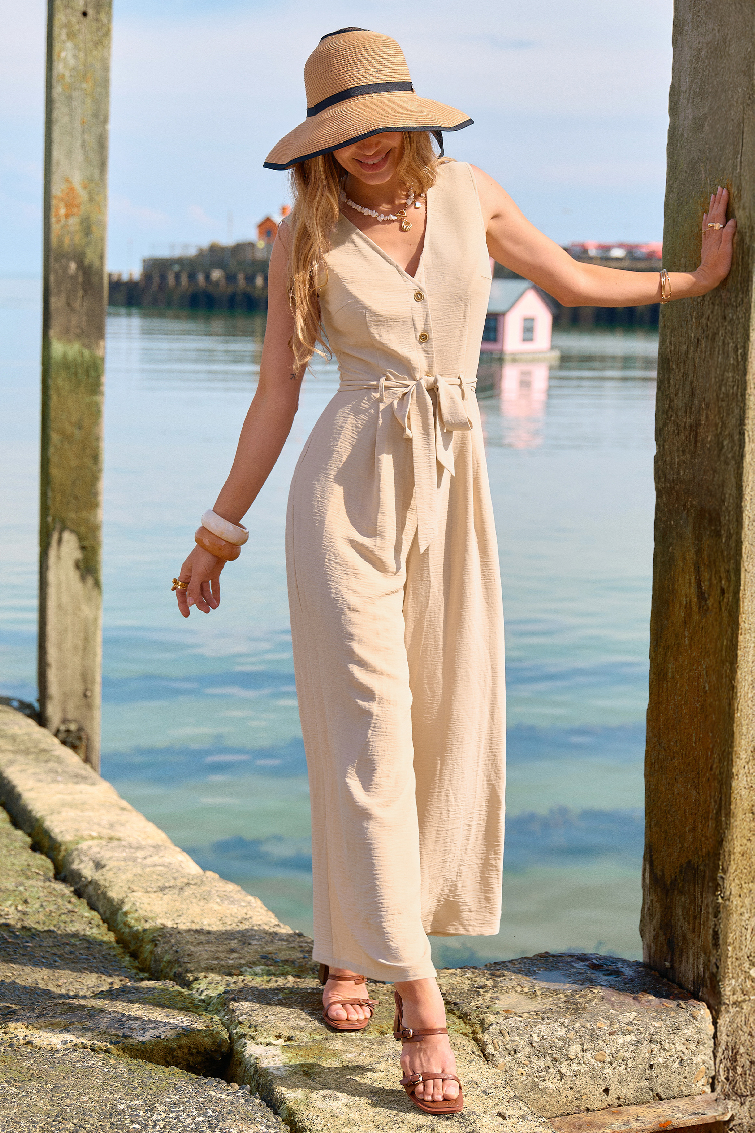 Sand Dunes Sand Jumpsuit