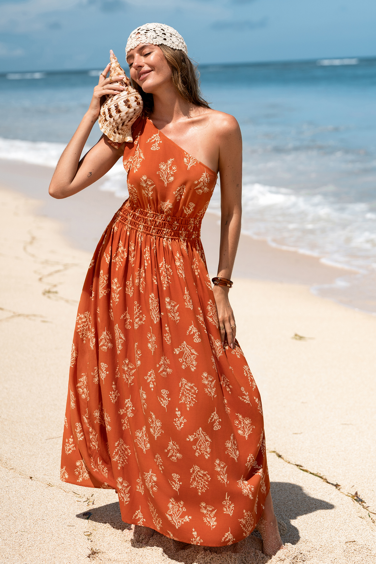 Stepping Out Ornate Maxi Dress