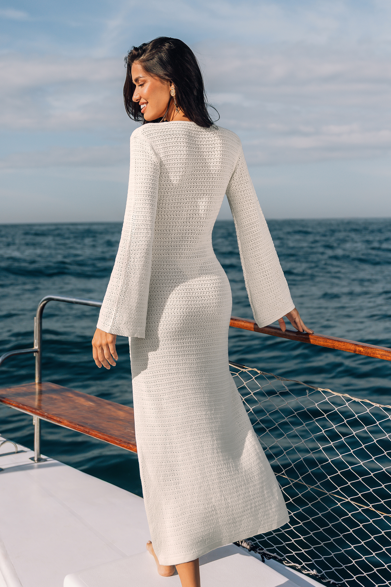 x JOJO Relaxing Cover-Up Maxi Dress