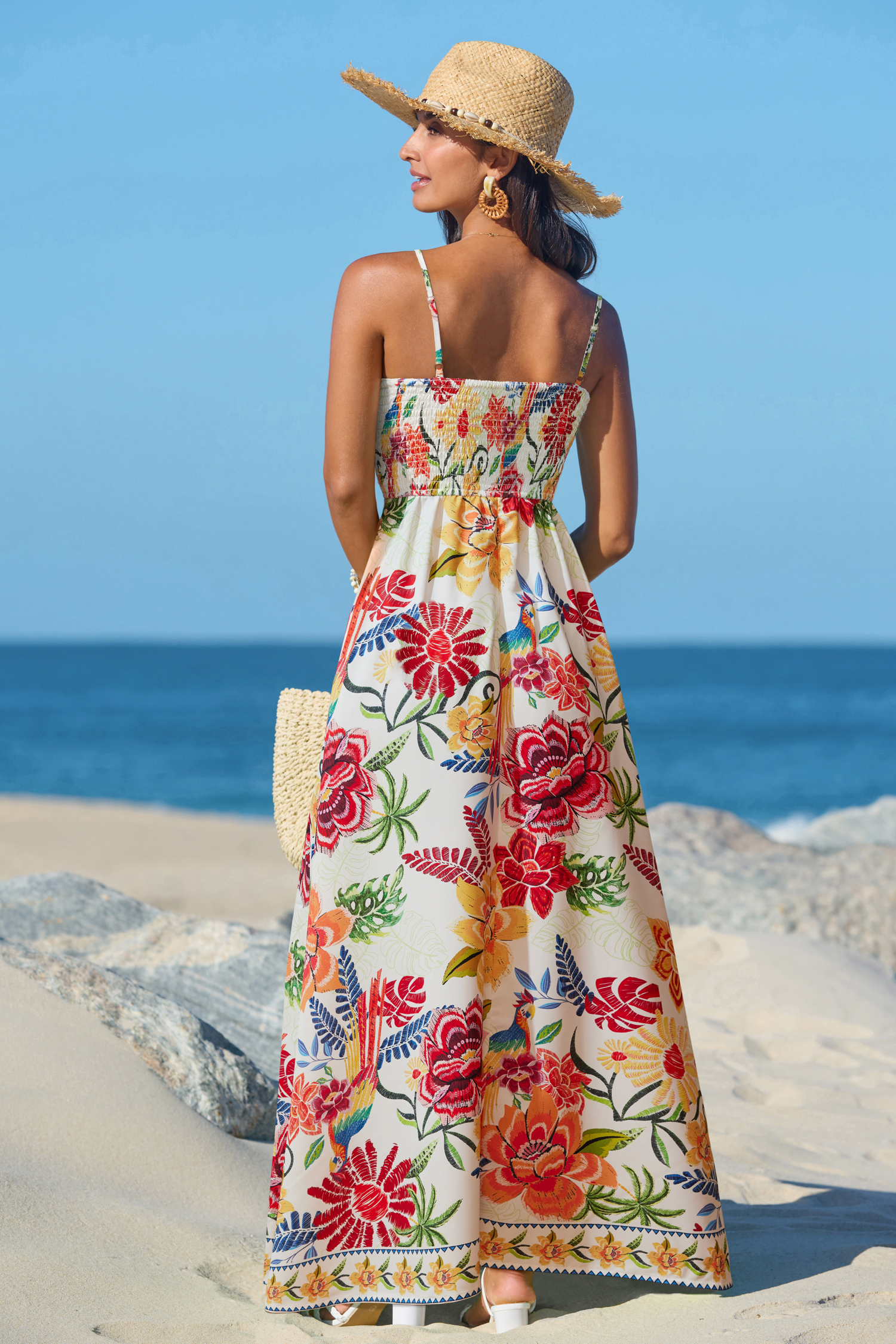 Born to Be Bold Floral Maxi Dress