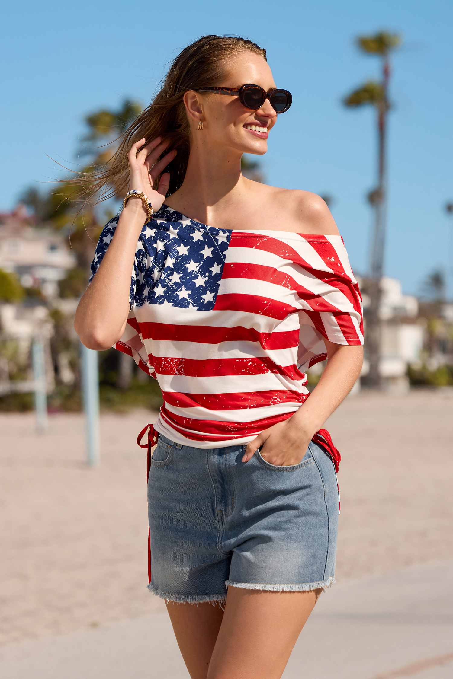 Pantaloncini di jeans Endless Days Americana