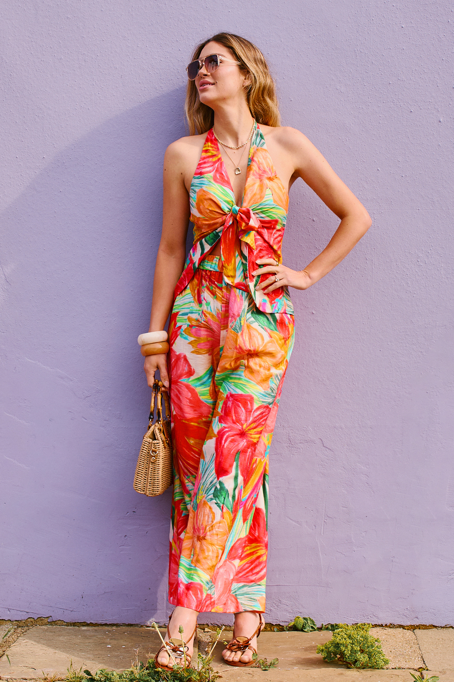 Just Like Spring Floral Pants