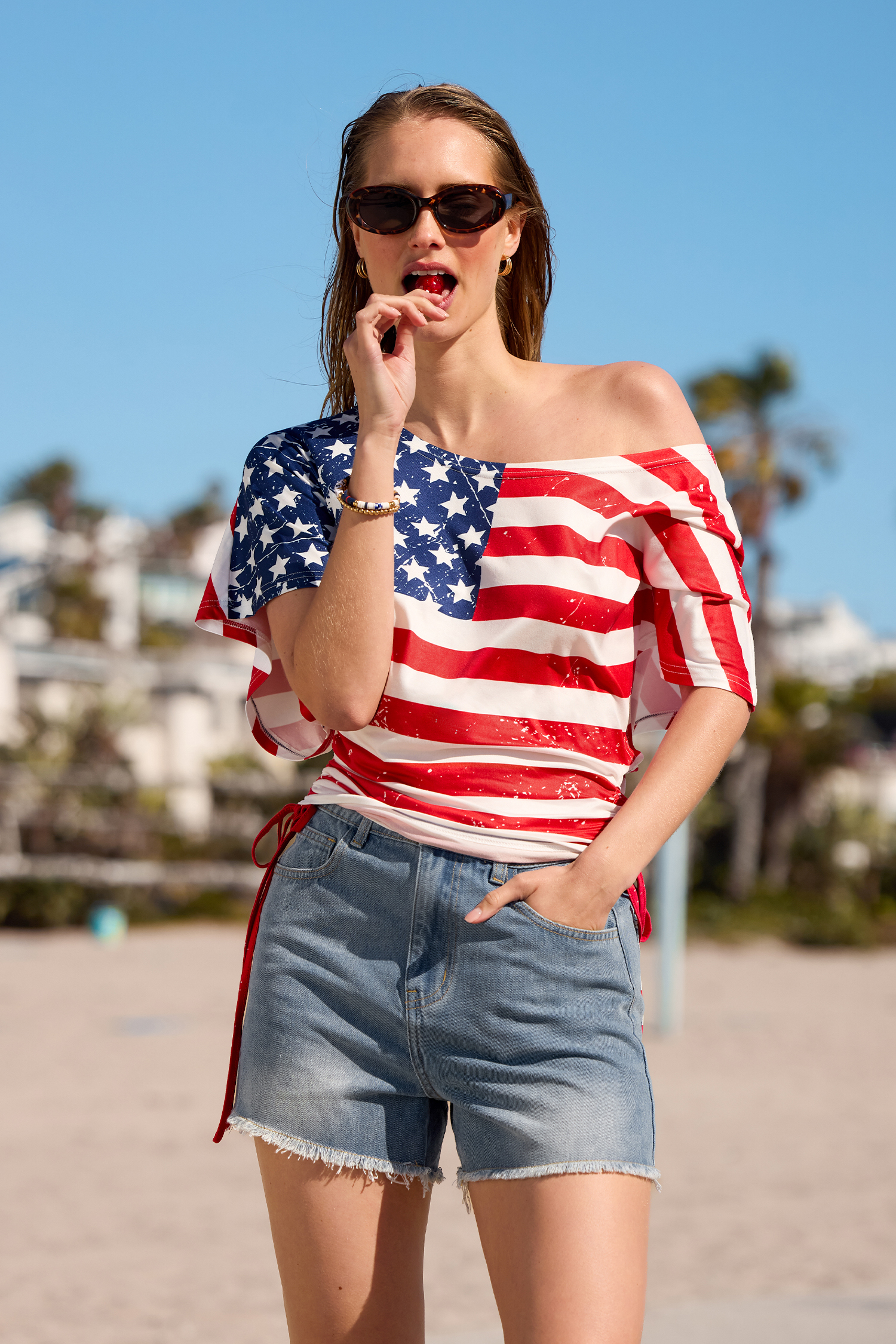 Pantaloncini di jeans Endless Days Americana