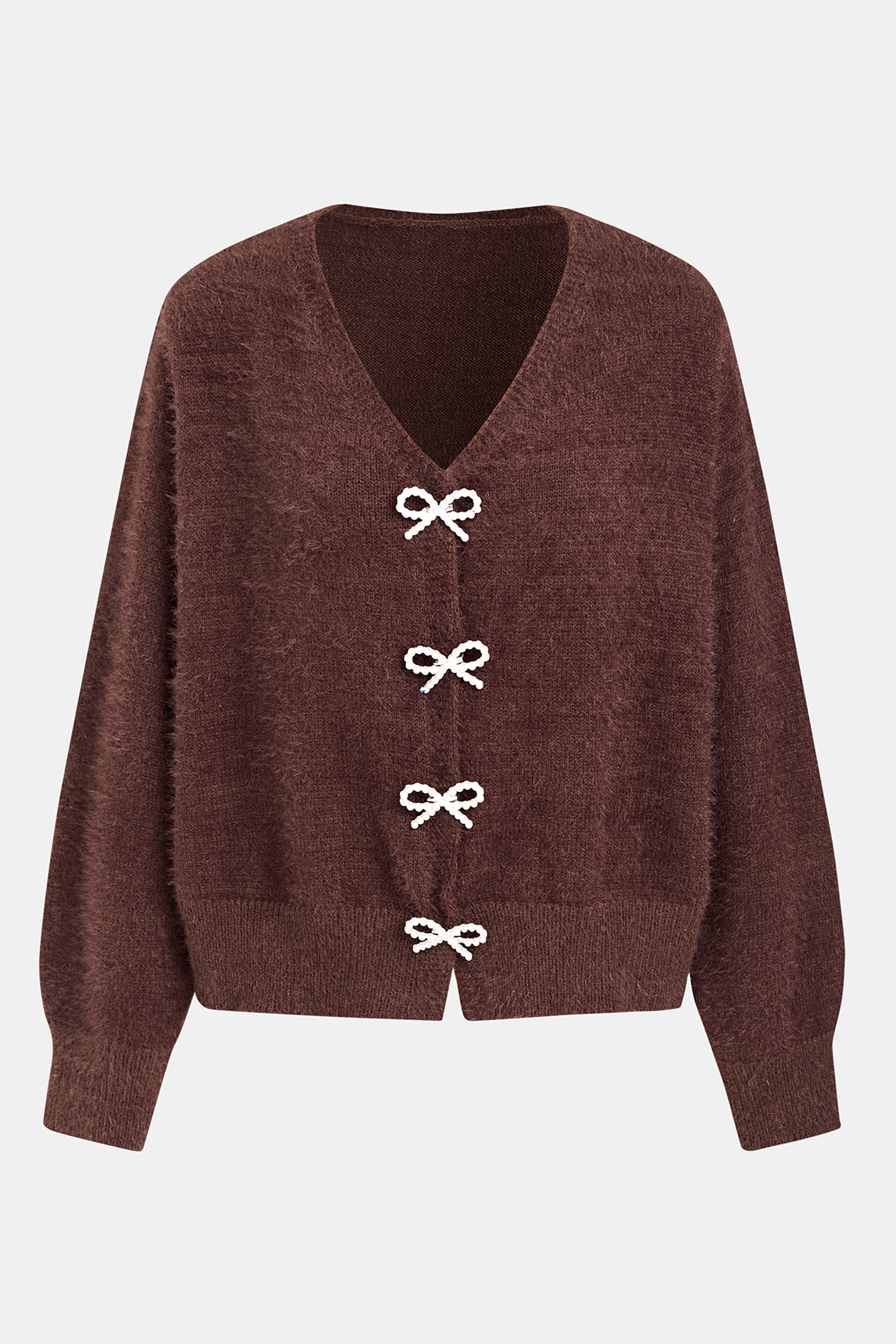 Autumn Glow Brown Cardigan