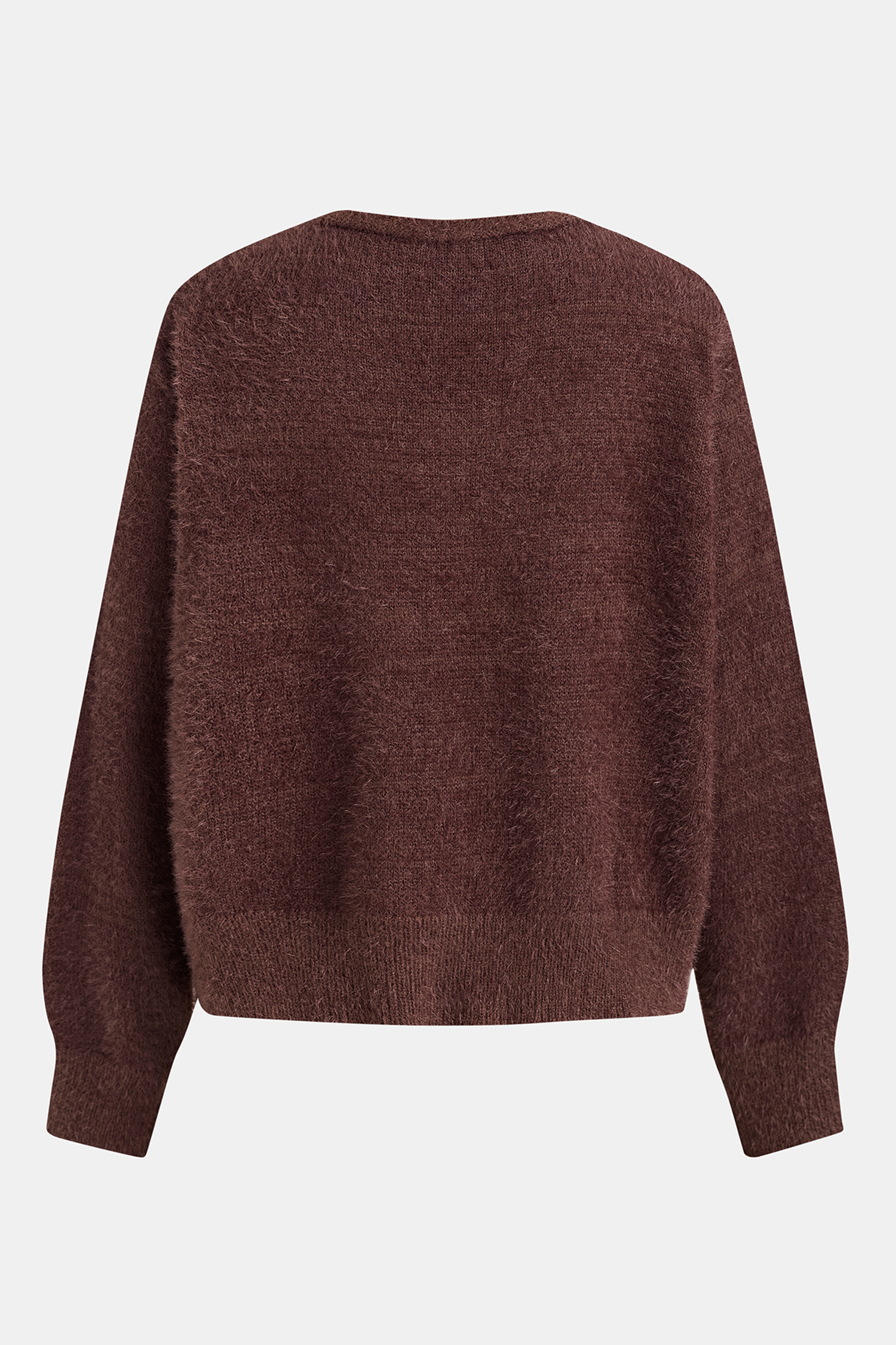 Autumn Glow Brown Cardigan