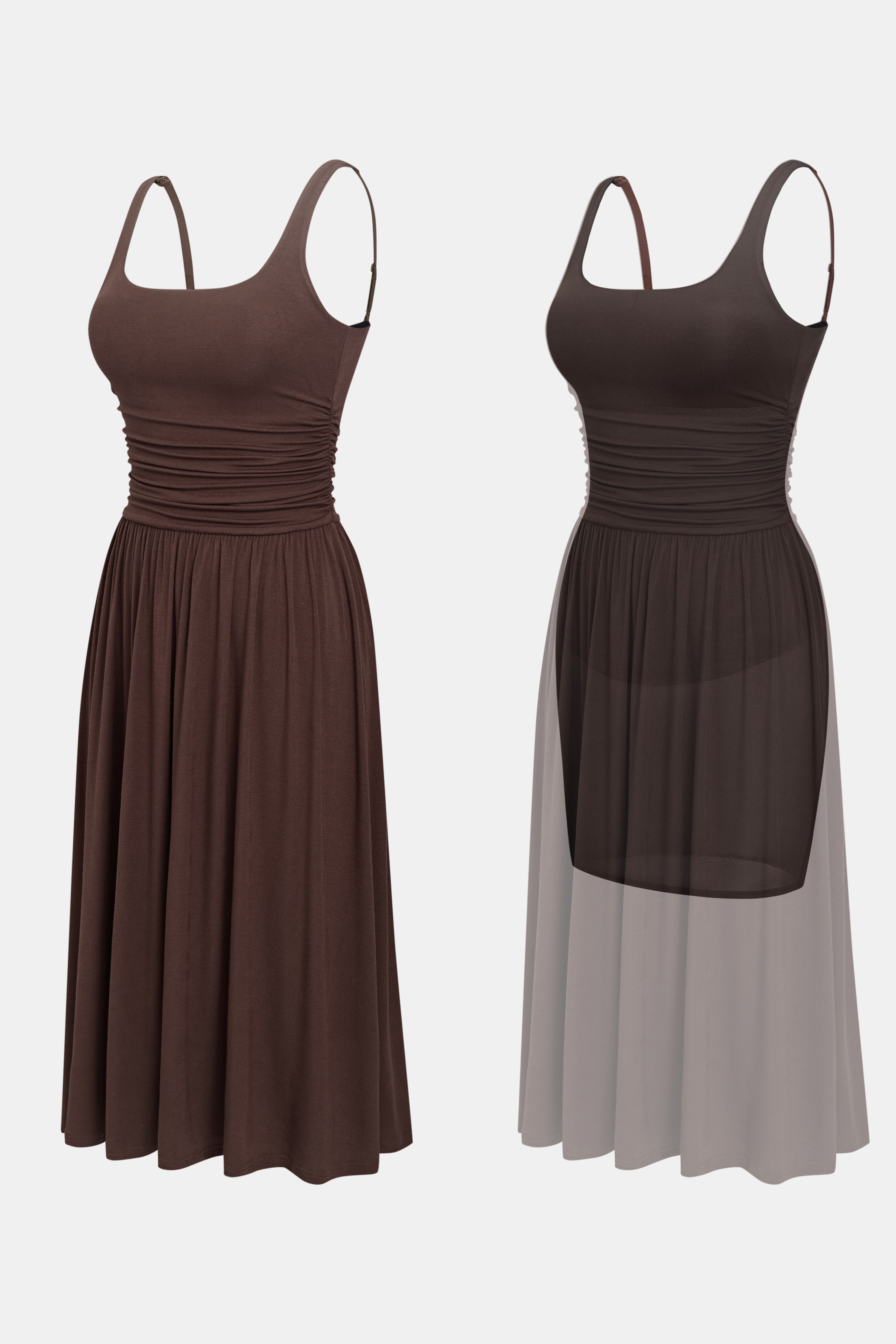 Body Language Brown Mini Dress