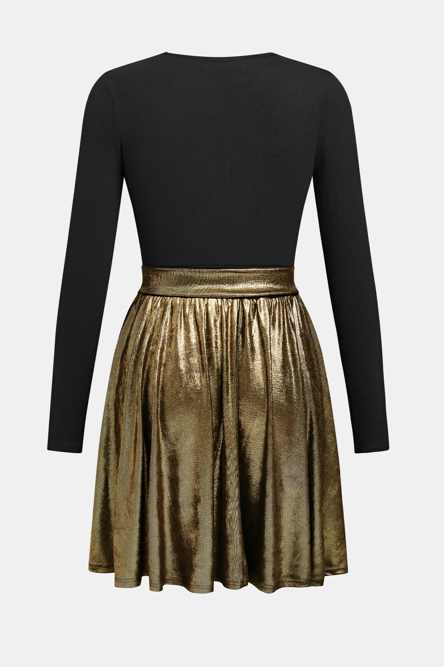 24K Two-Toned Mini Dress