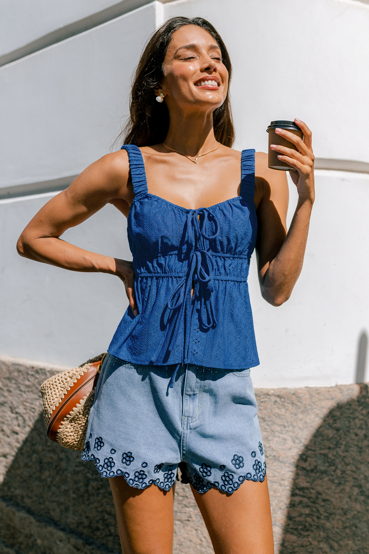 Cool Change Blue Top