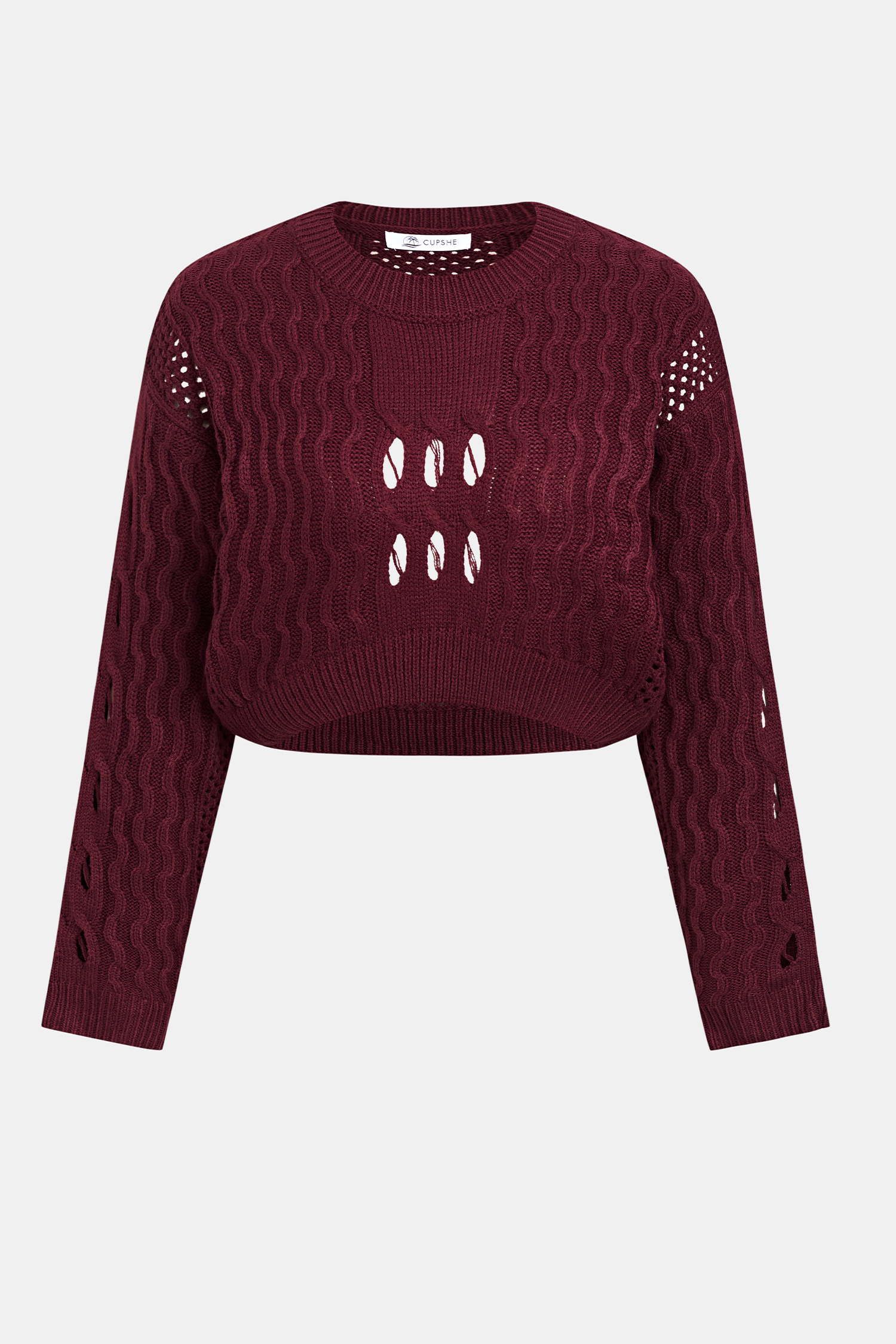 Cranberry Harvest Red Sweater