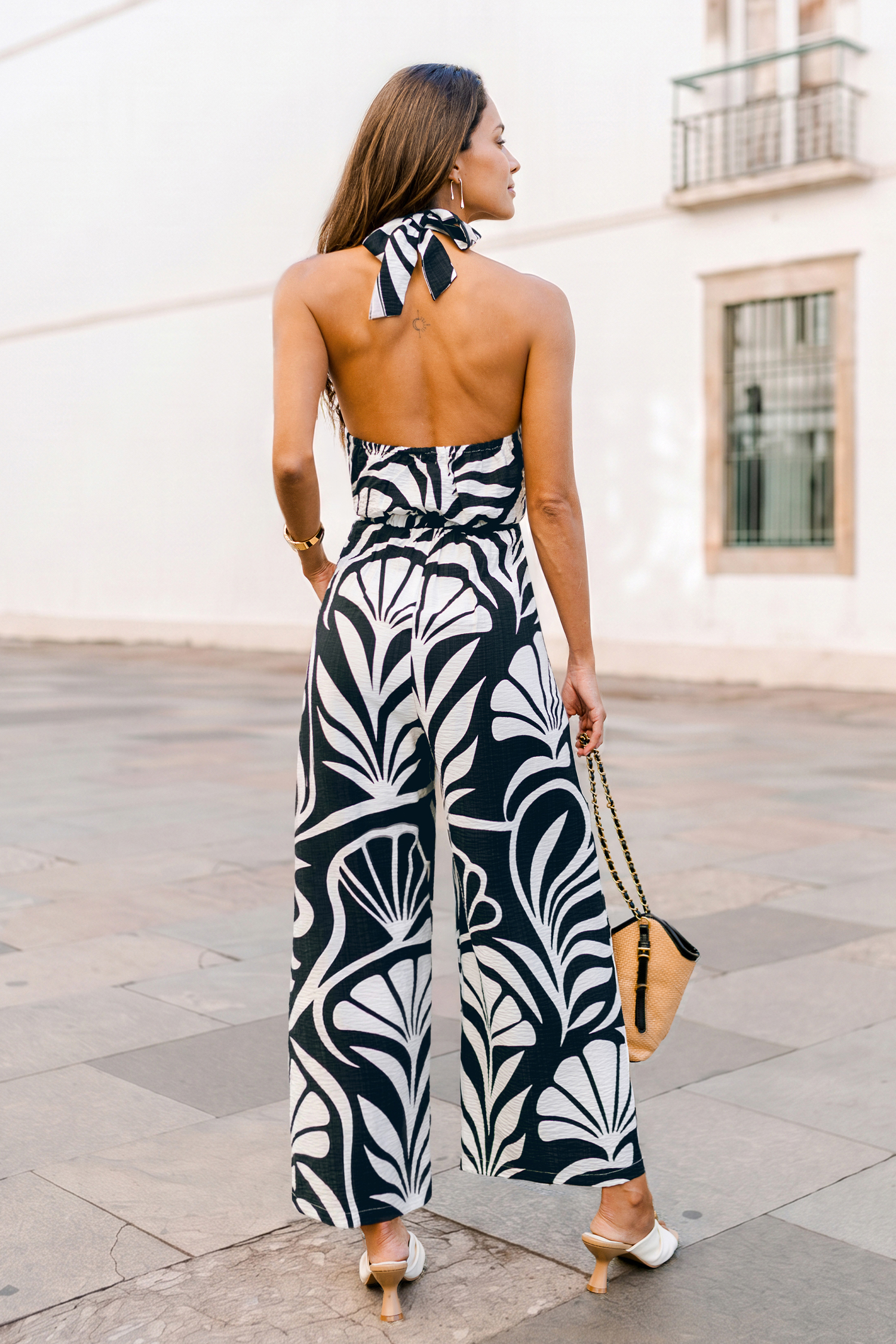Dockside Drive Tropical Jumpsuit
