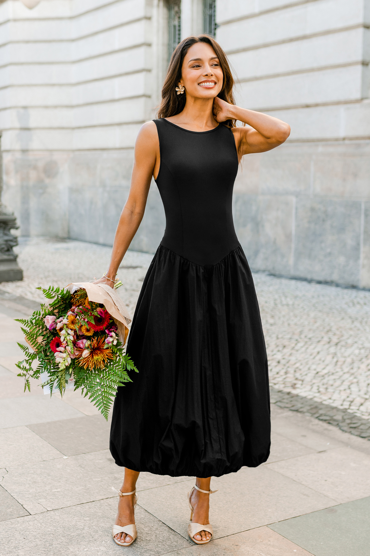 Sukienka Holly Black Maxi