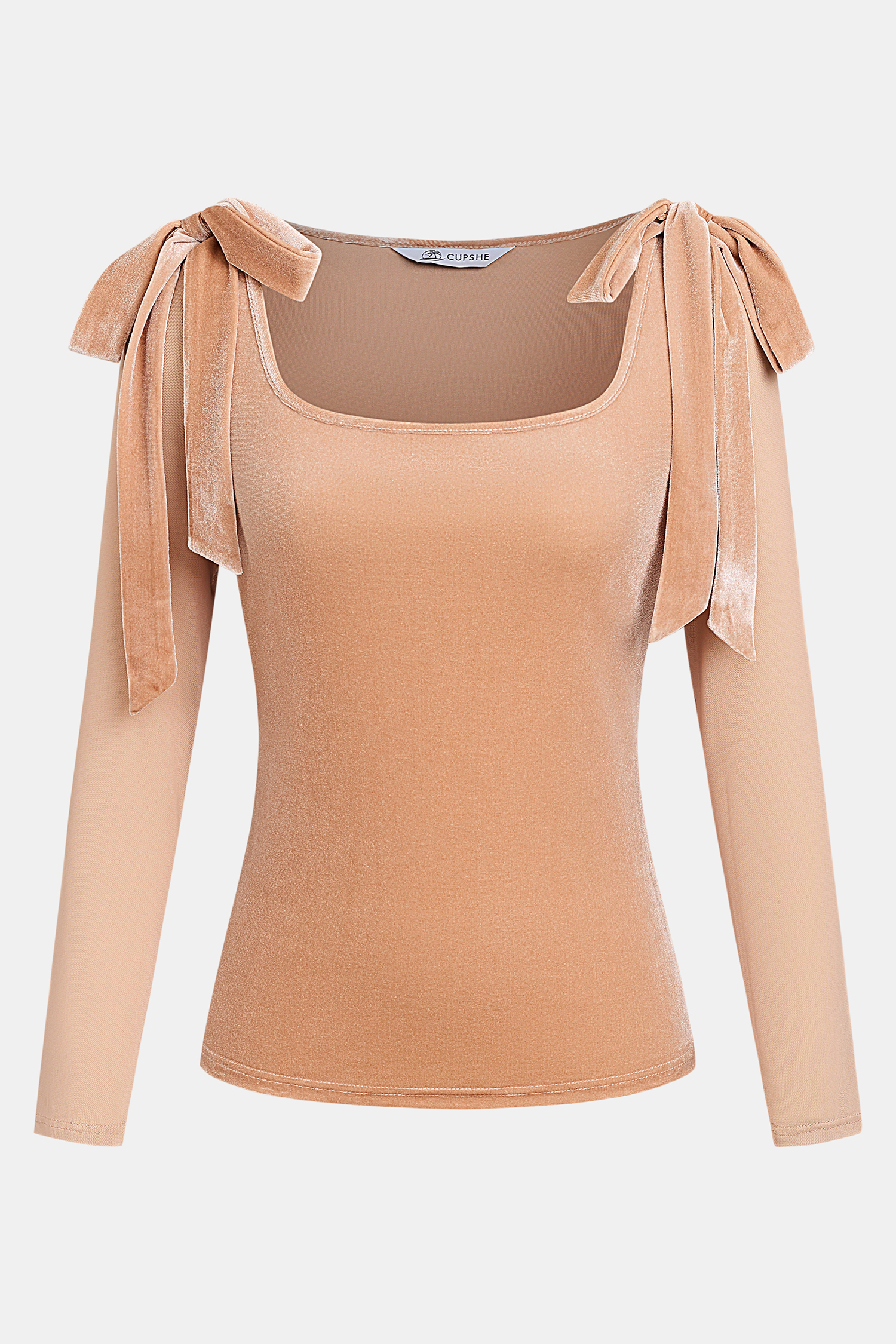 Liquid Gold Beige Top