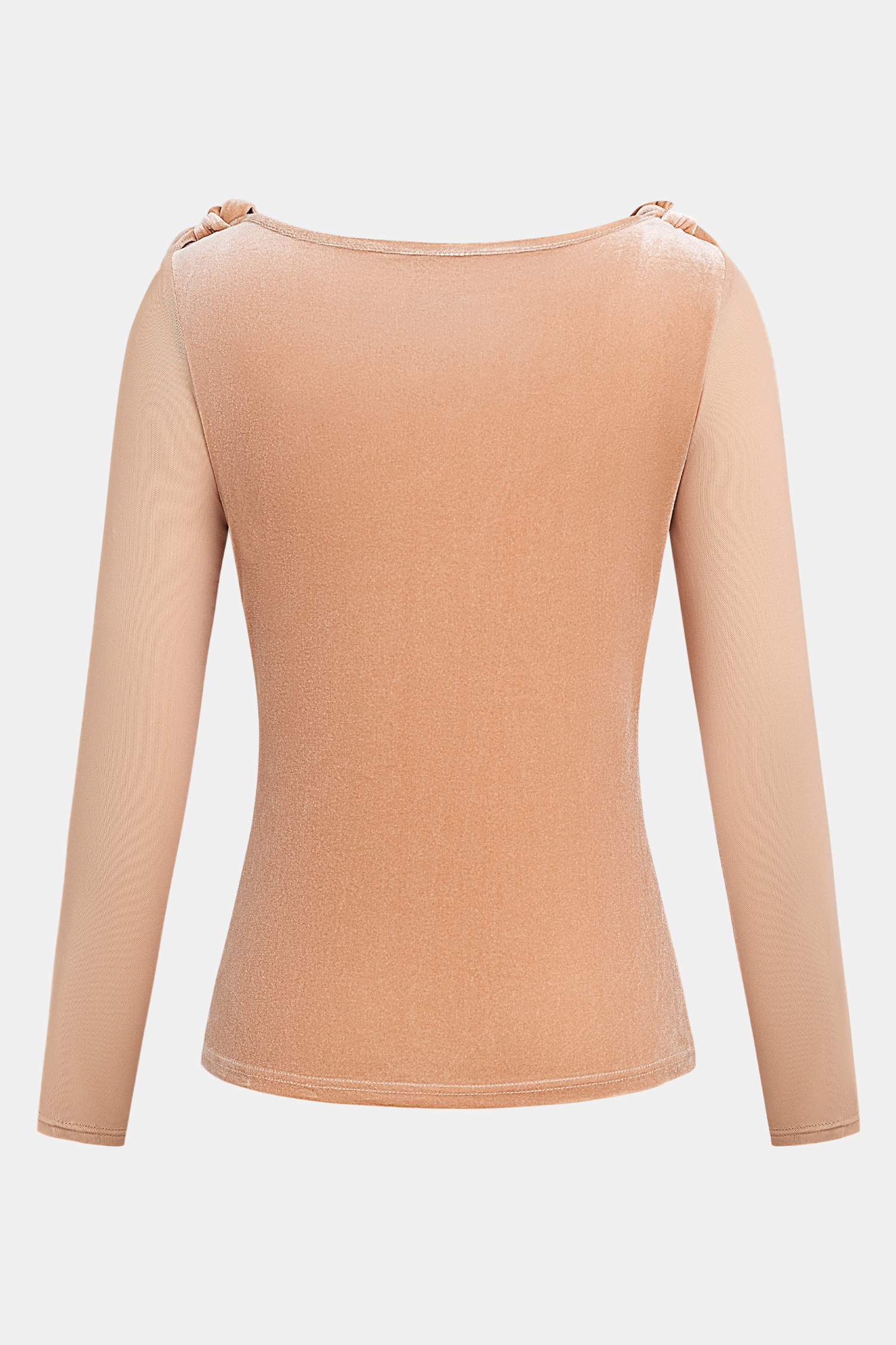 Liquid Gold Beige Top