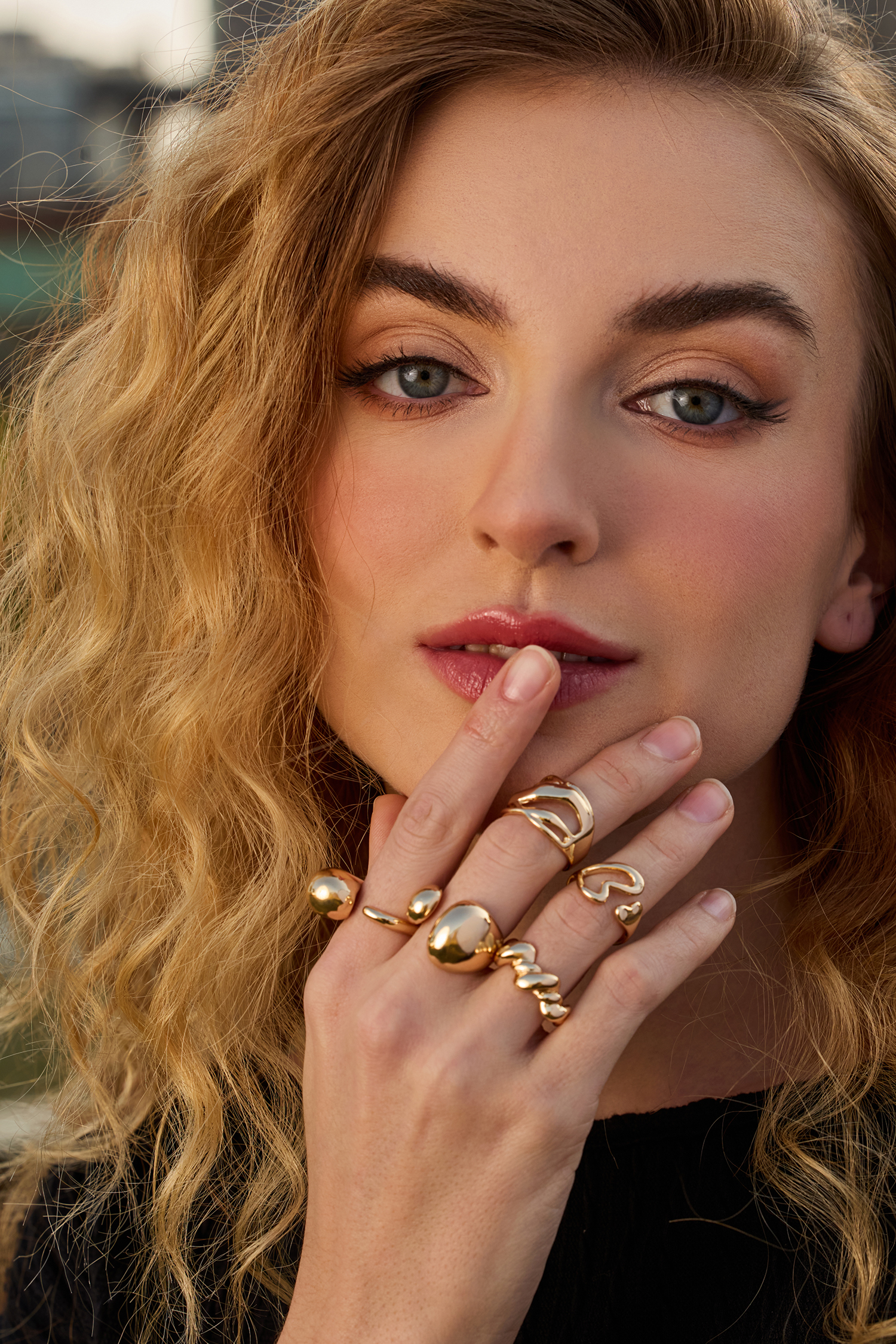 Anneaux en jaune d'or