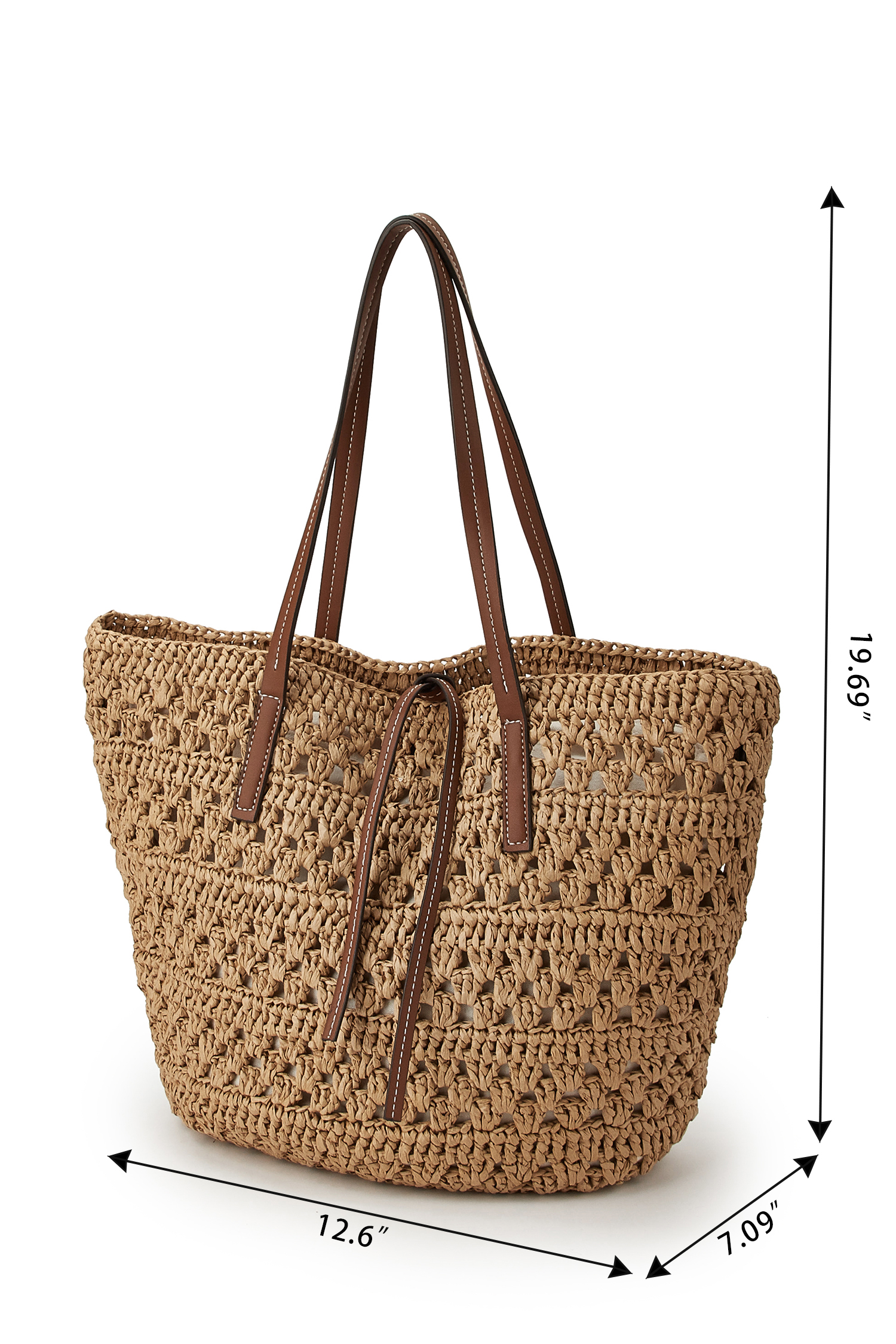 Only Way Straw Bag