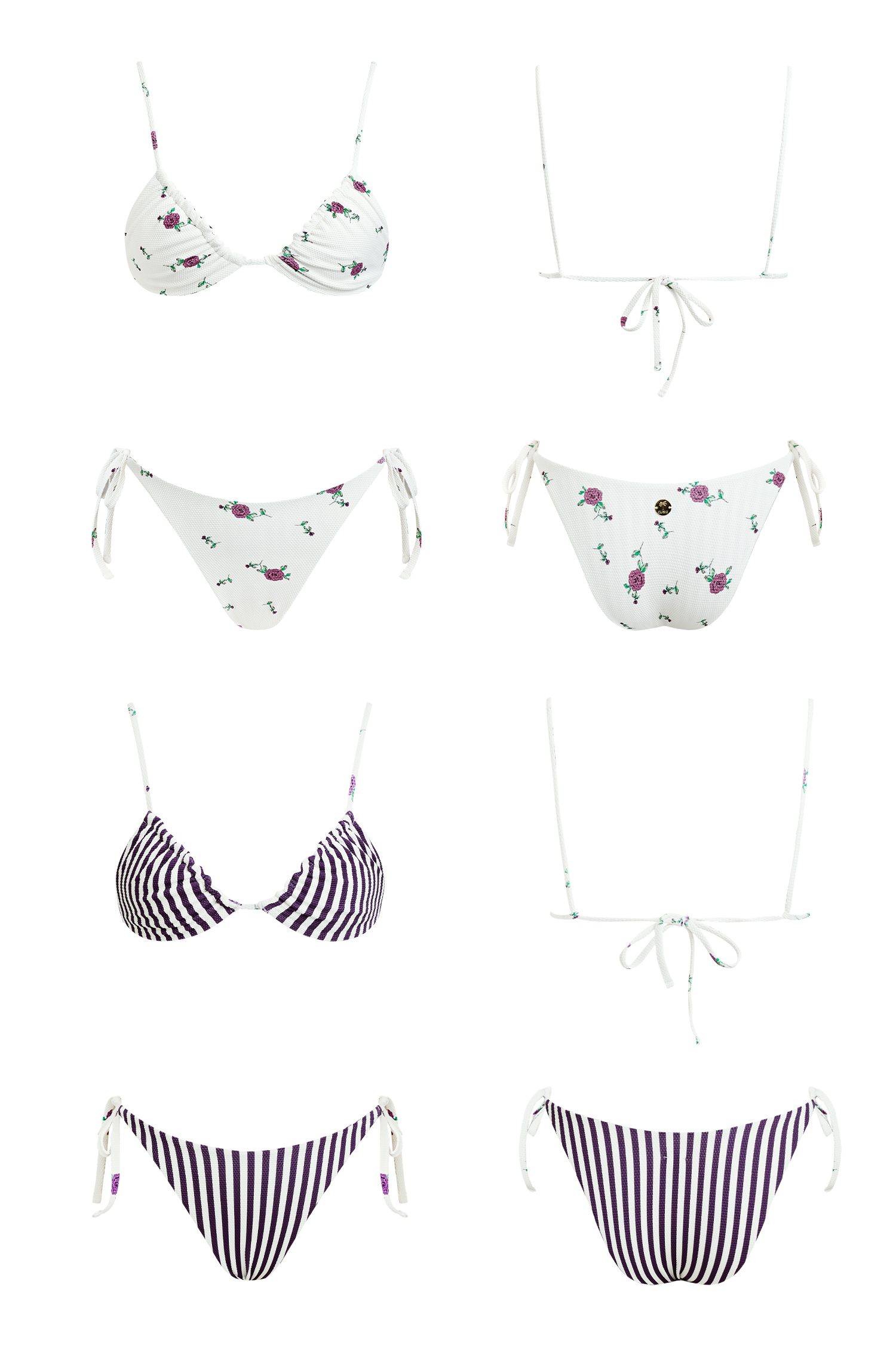 x JOJO Smooth Sailing Bikini Set