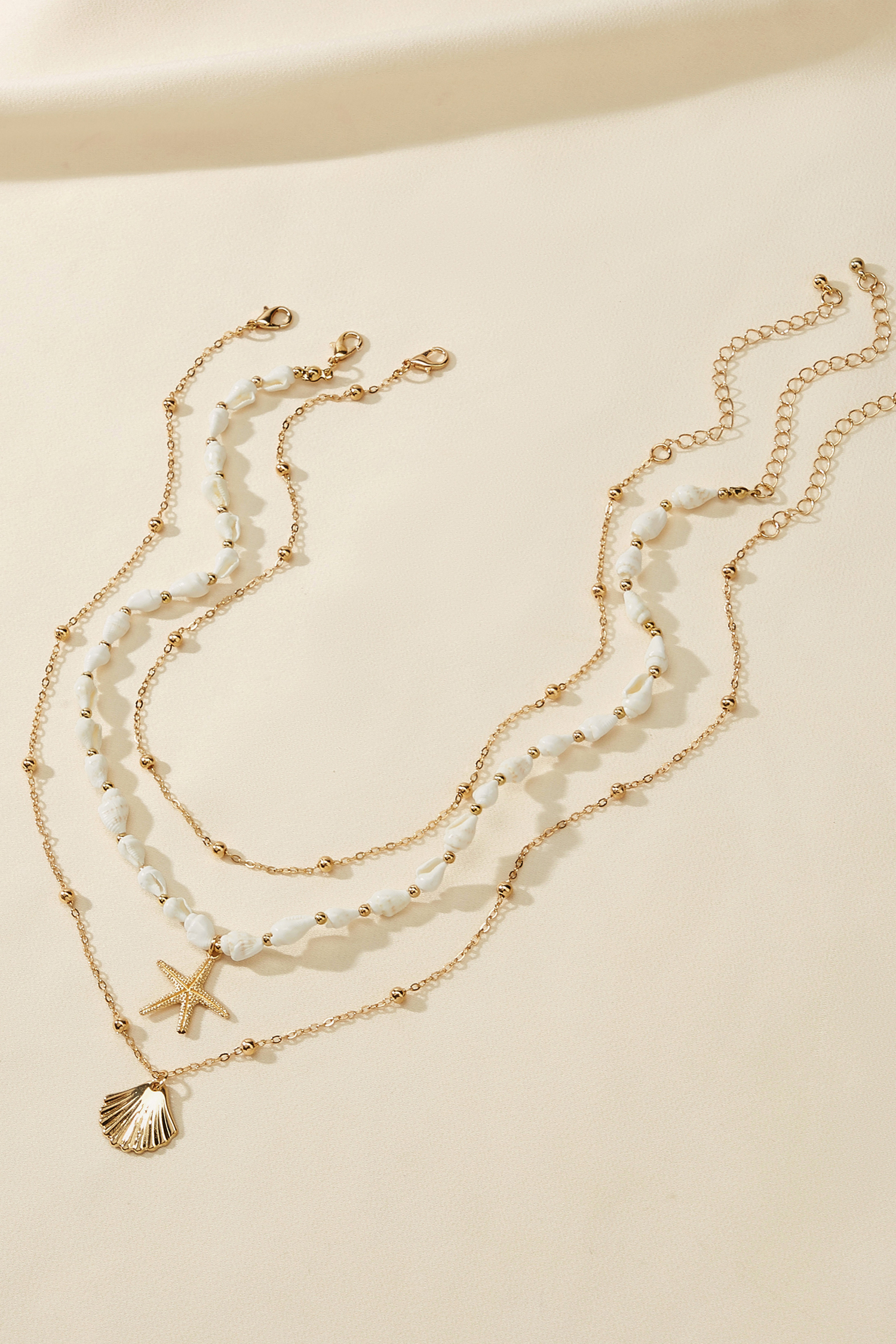 Tiny Treasures Gold-Tone Necklace Set
