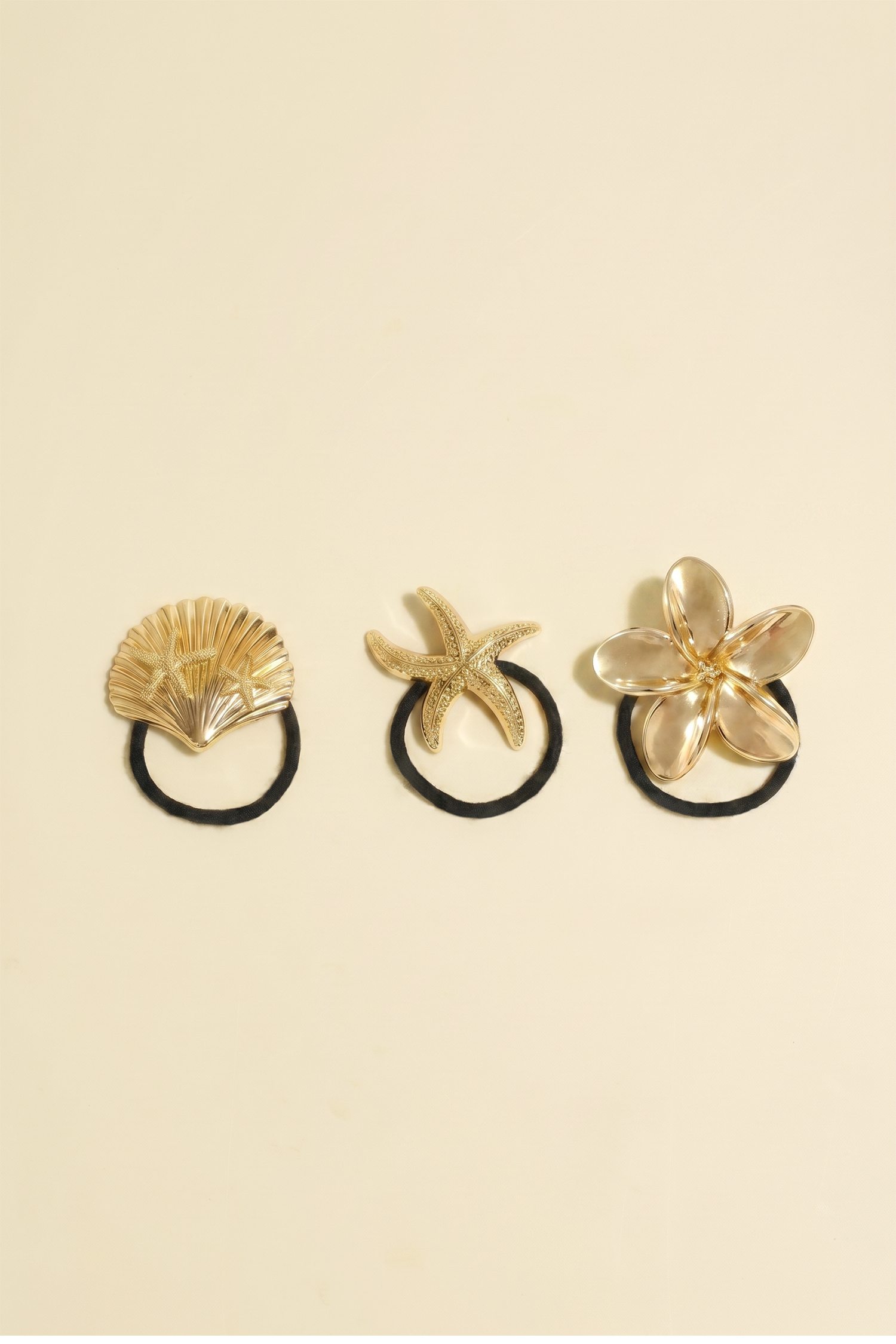 Nice Touch Gold-Tone Hair-Tie