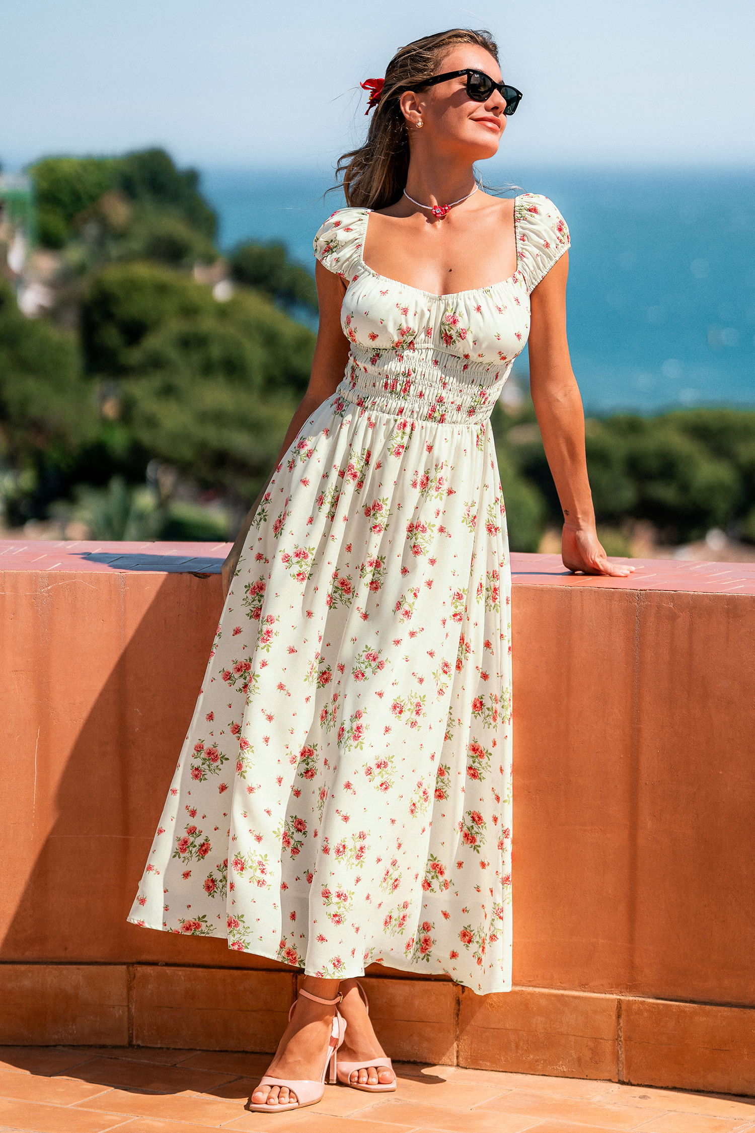 Guest List Floral Maxi Dress