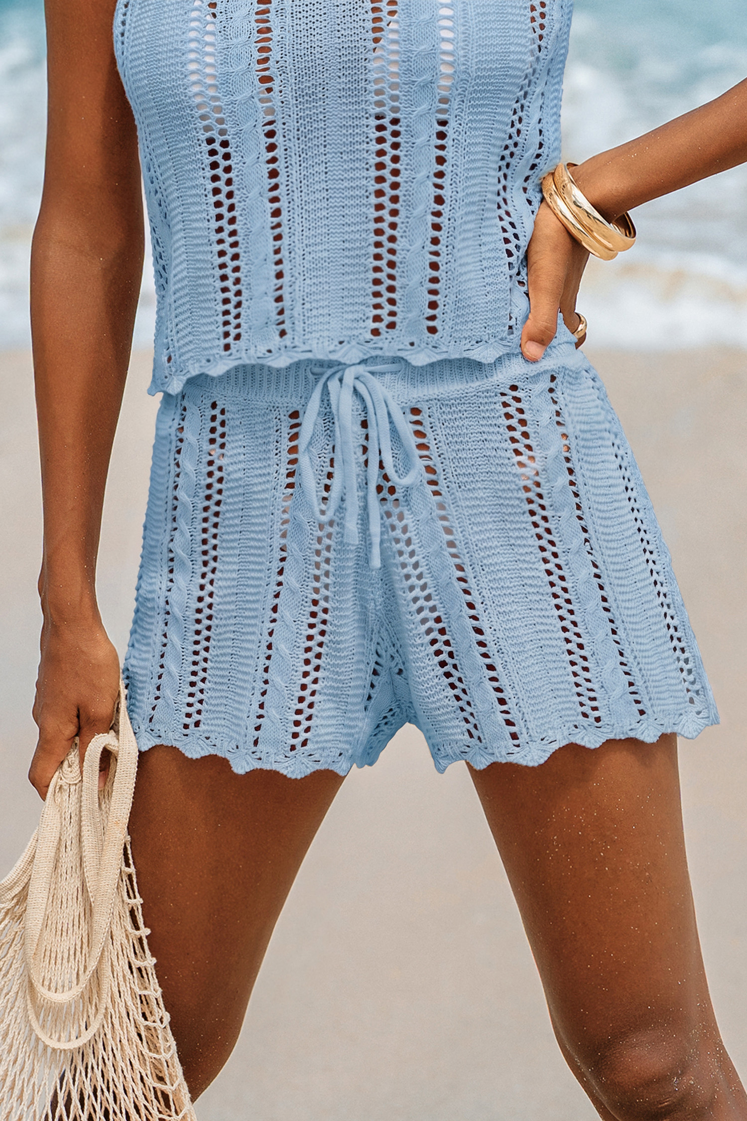 Pantalones cortos azules Off Grid