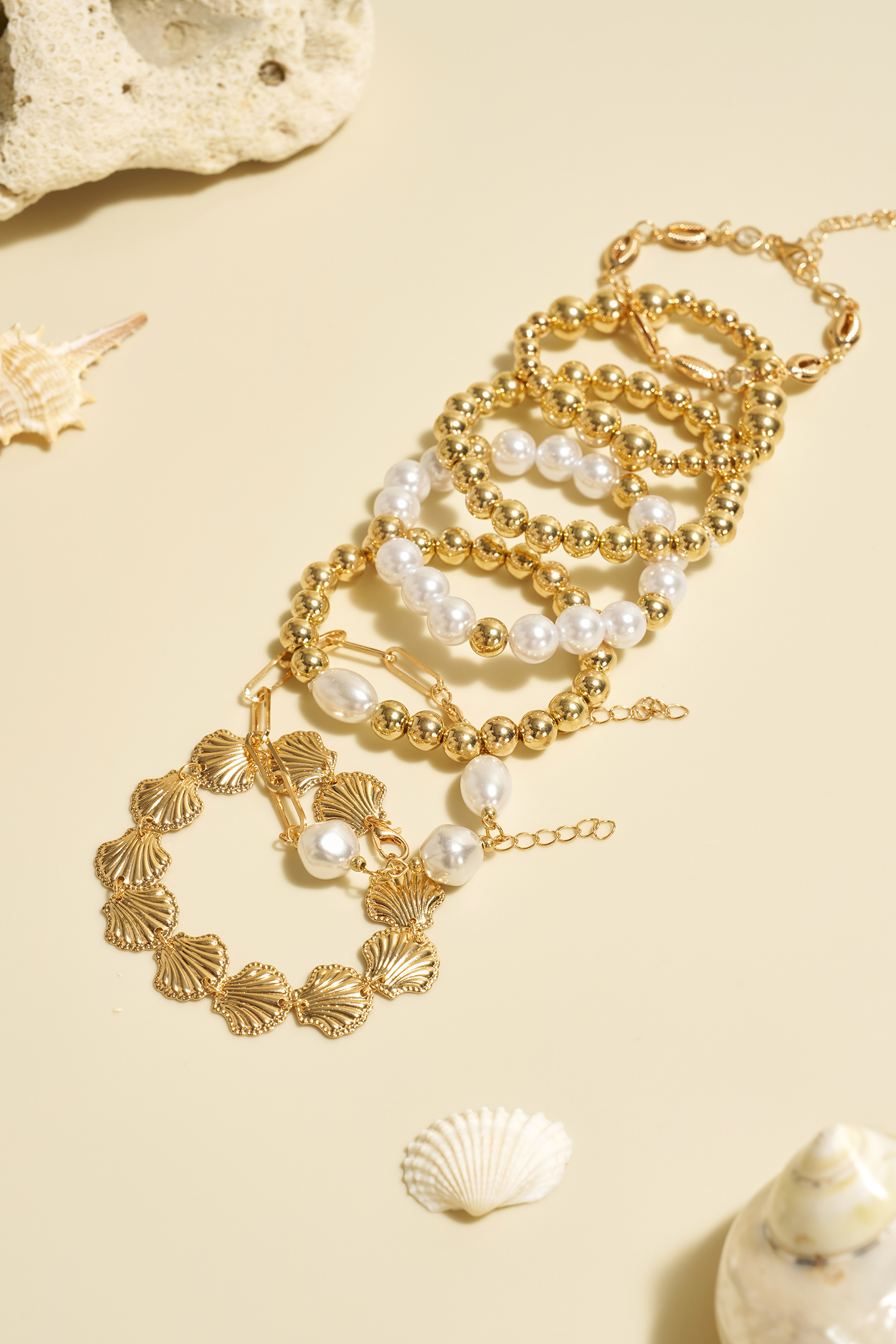 Golden Days Gold-Tone Bracelet Set