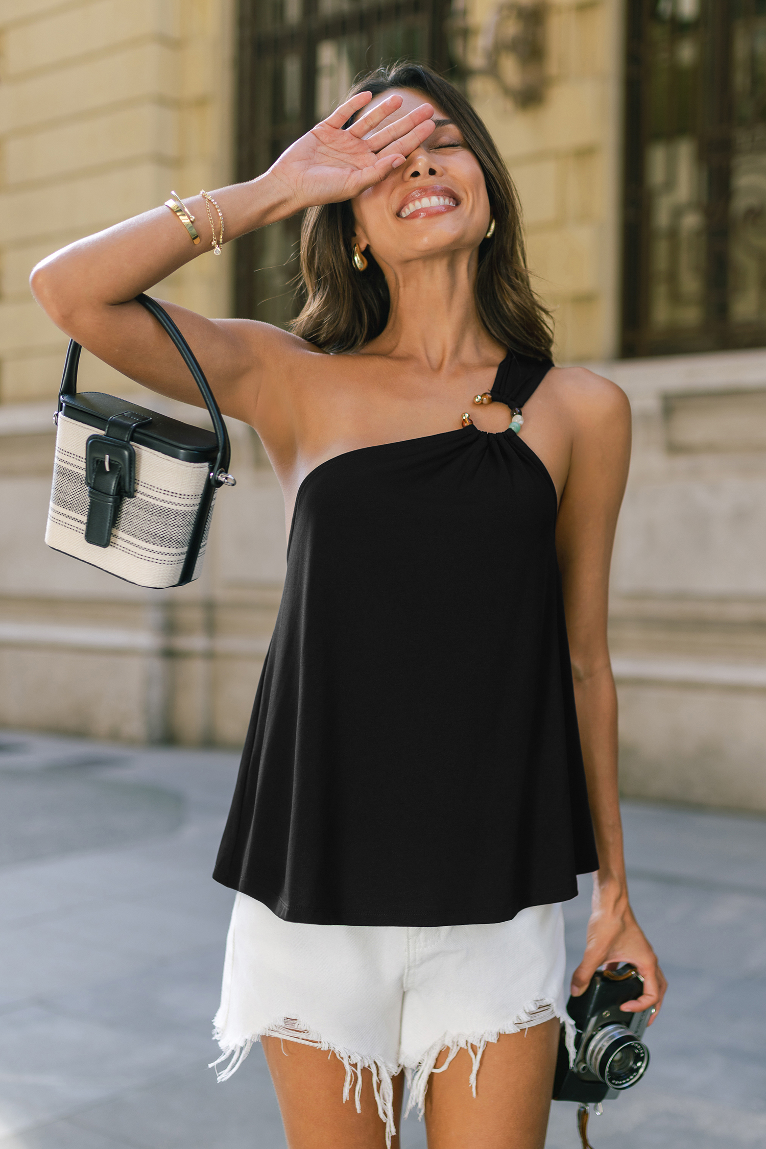 Catalina Nights Black Top