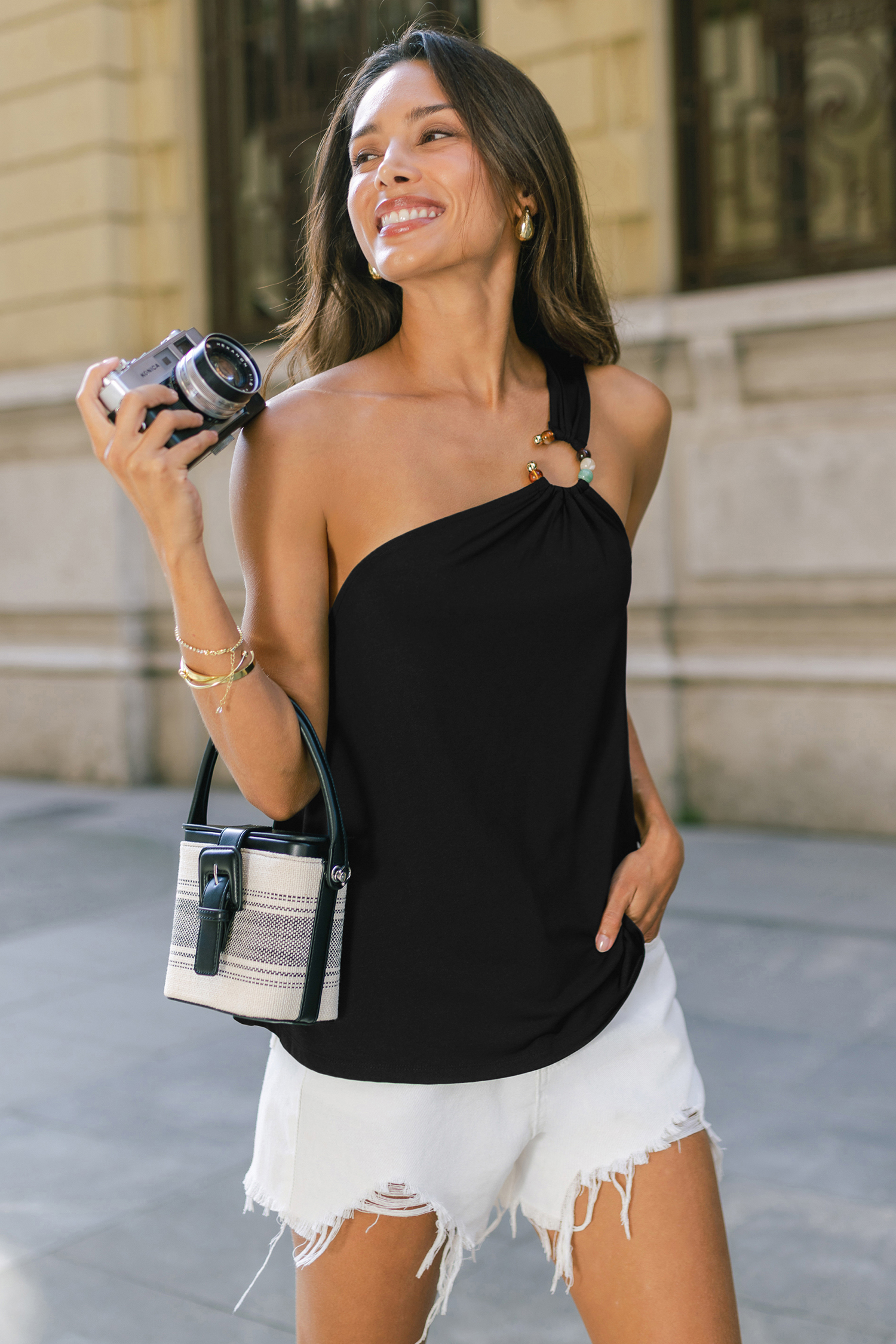 Catalina Nights Black Top