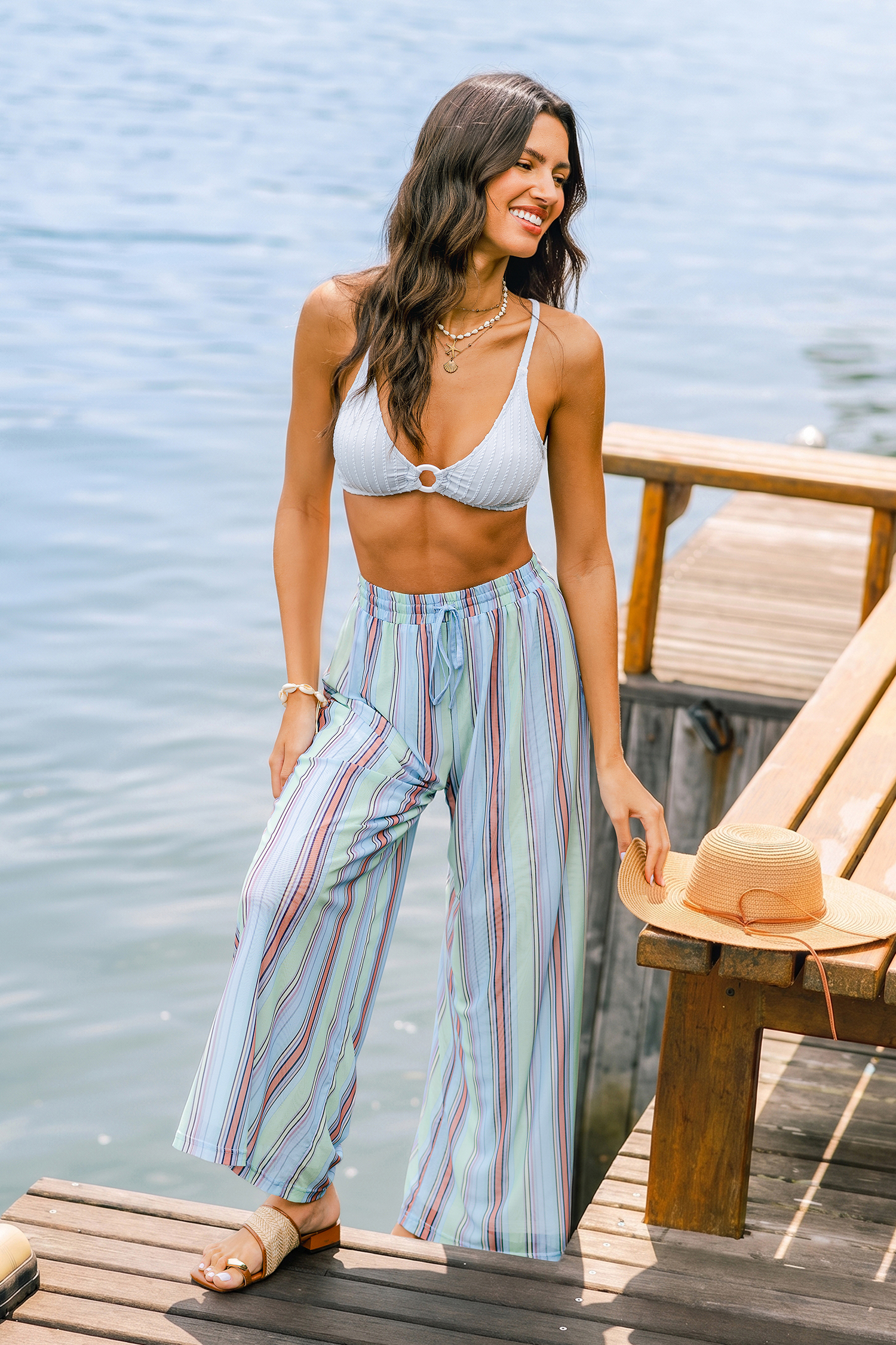 Manifested It Striped Trousers