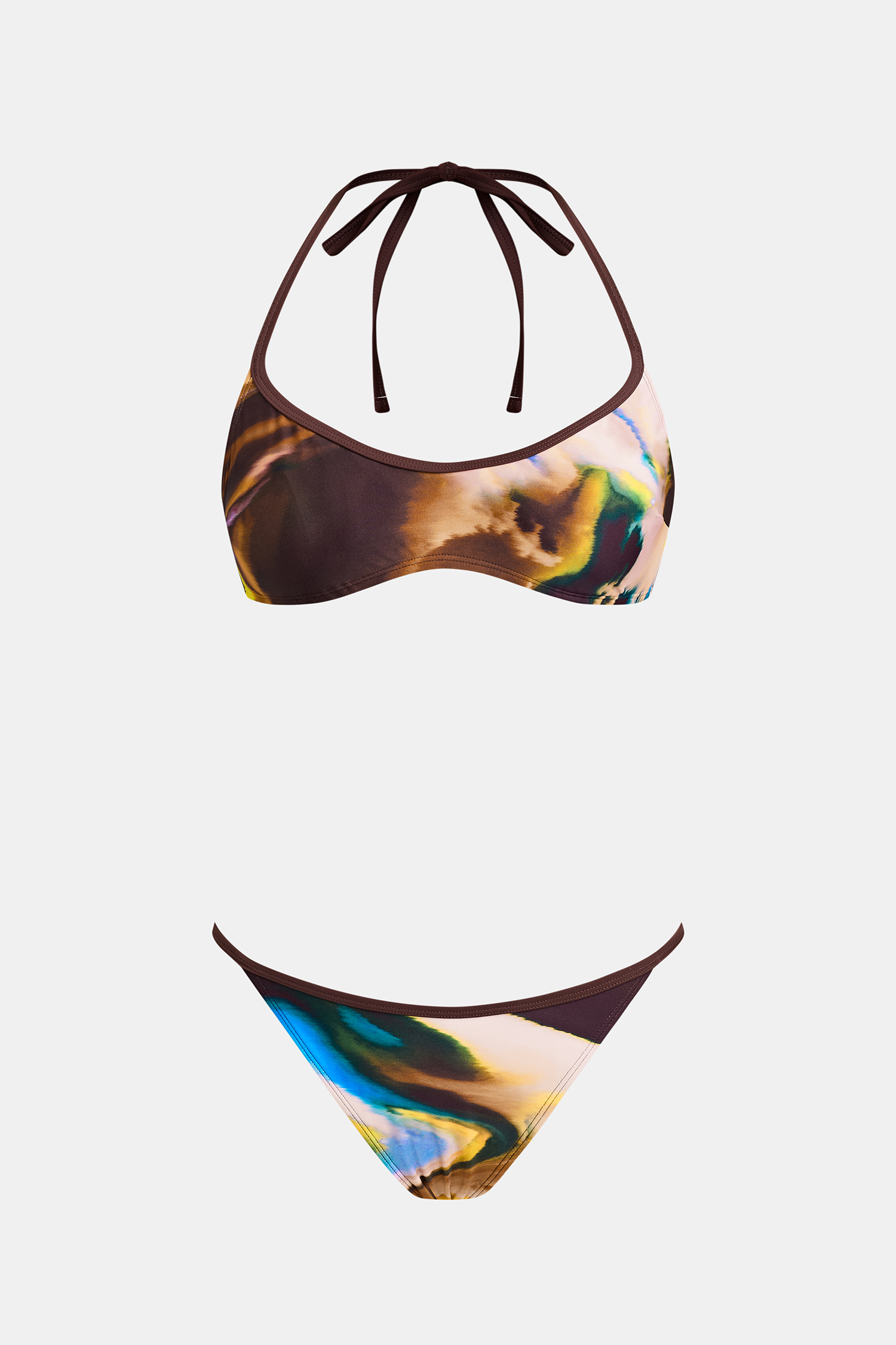 La Jolla Night Ombre Bikini Set