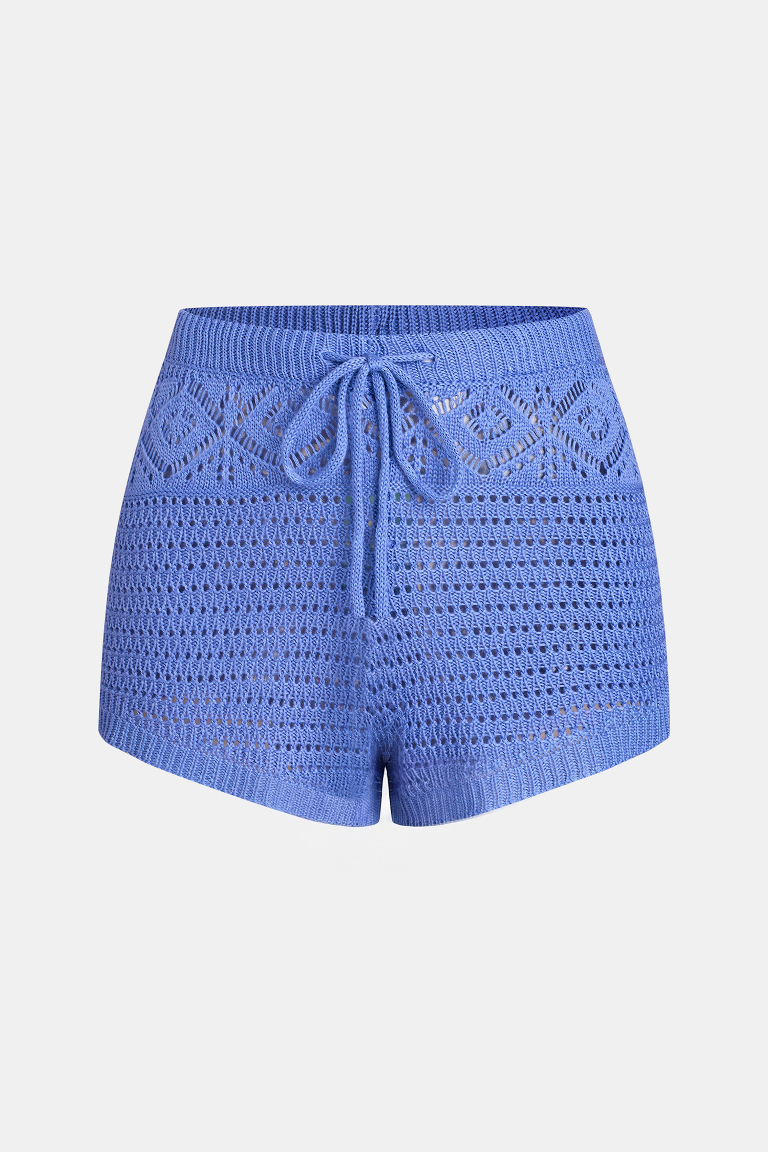 When in Paradise Blue Cover-Up Shorts