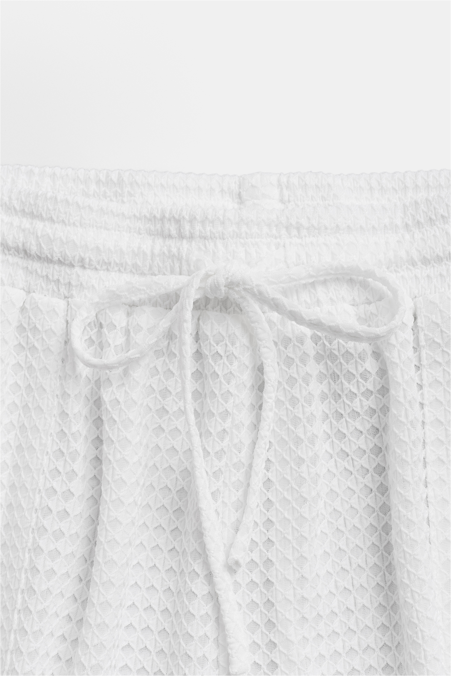 Cliff Dive White Cover-Up Pants