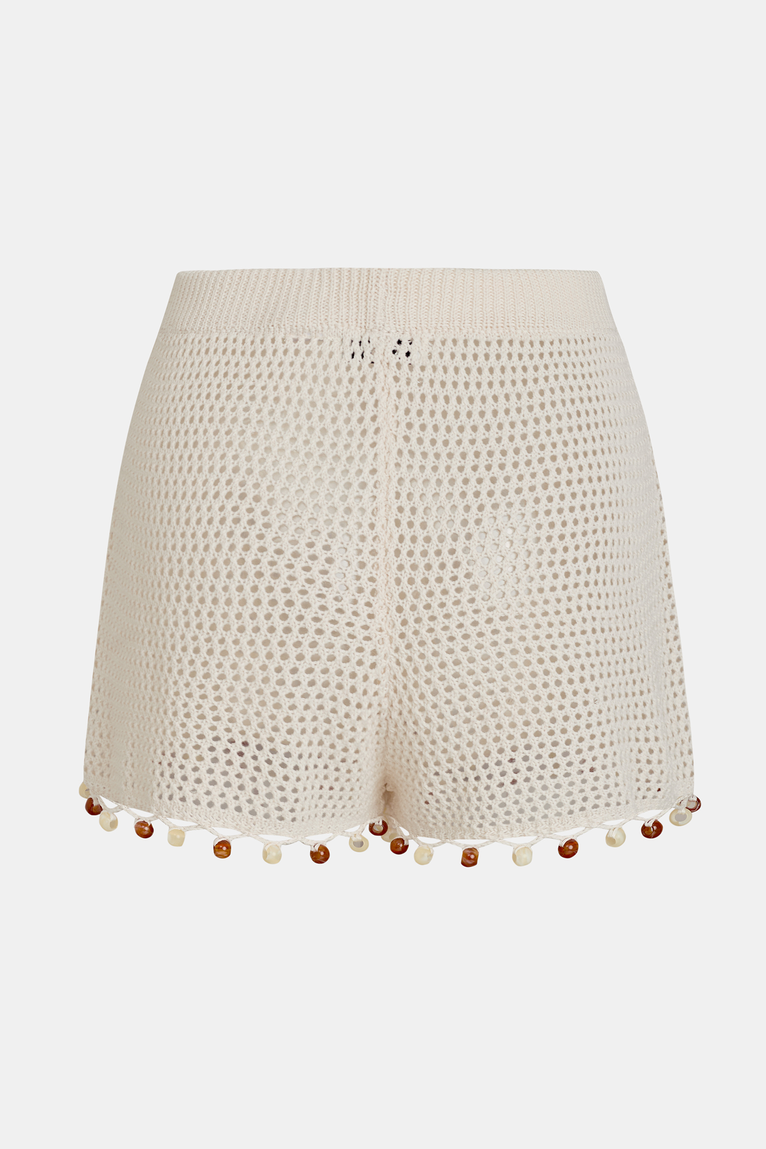 San Diego Sun Beige Cover-Up Shorts