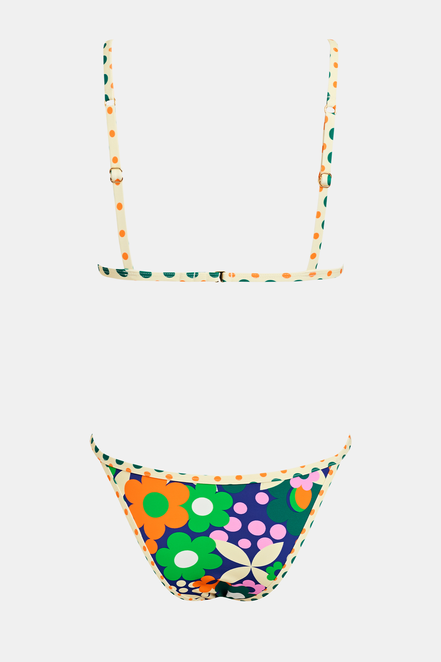 Mission Bay Cruise Floral Bikini Set