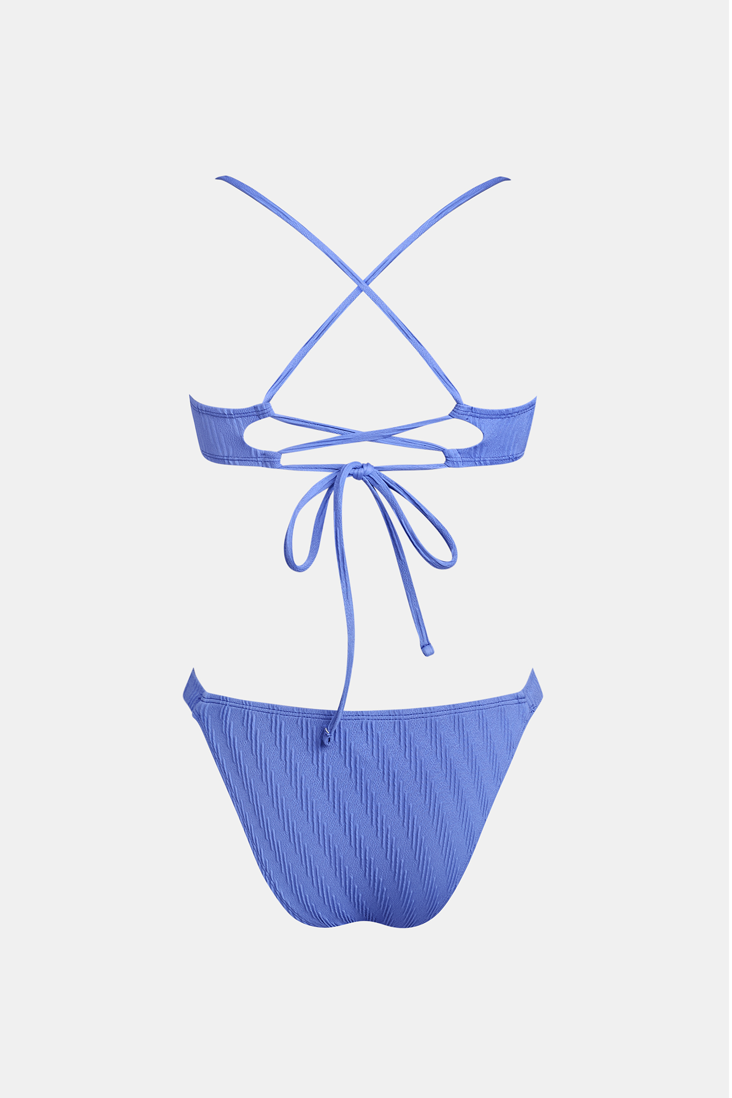 SoCal Stroll Periwinkle Bikini Set