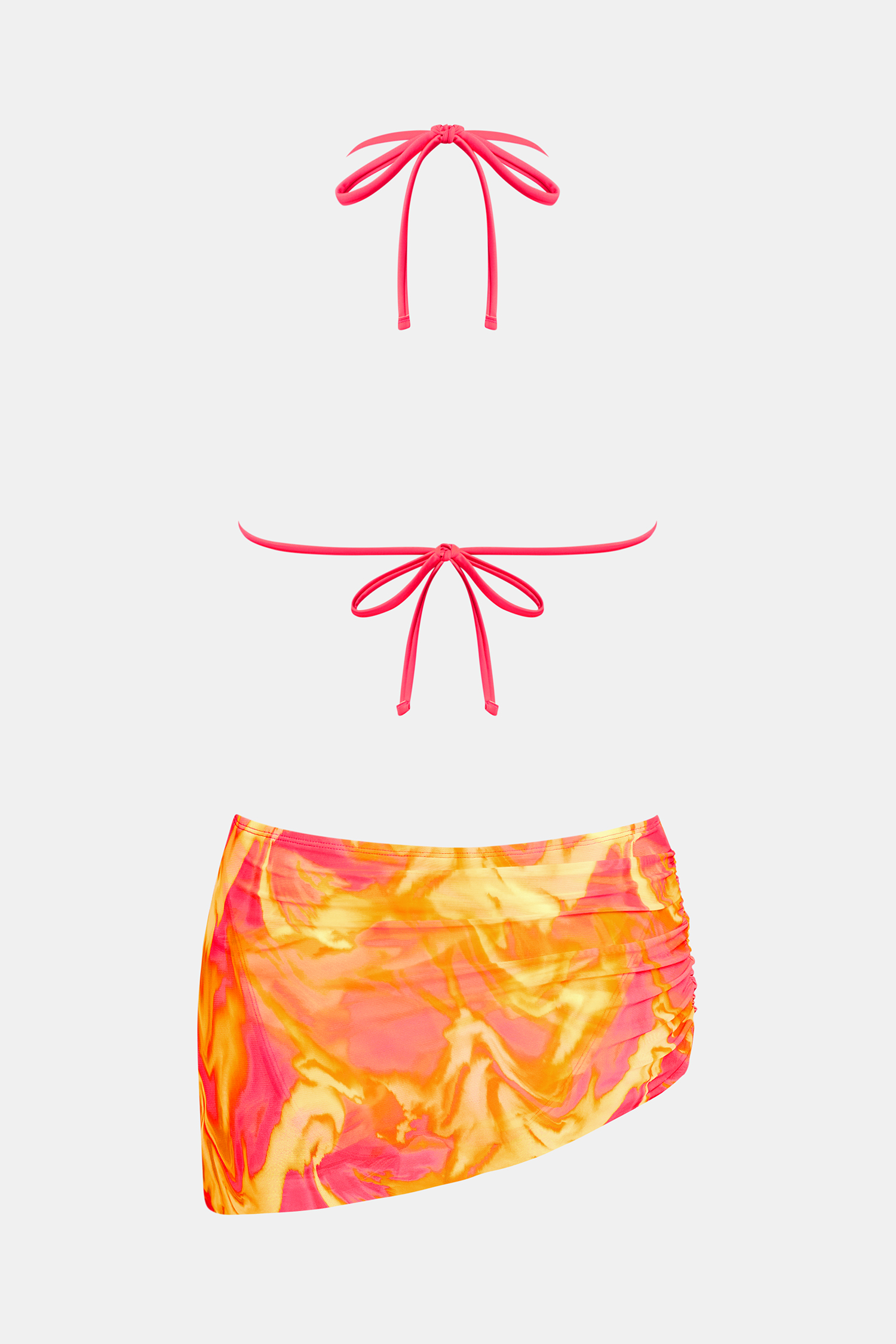 Seeking Sunshine Ombre 3-Piece Bikini Set