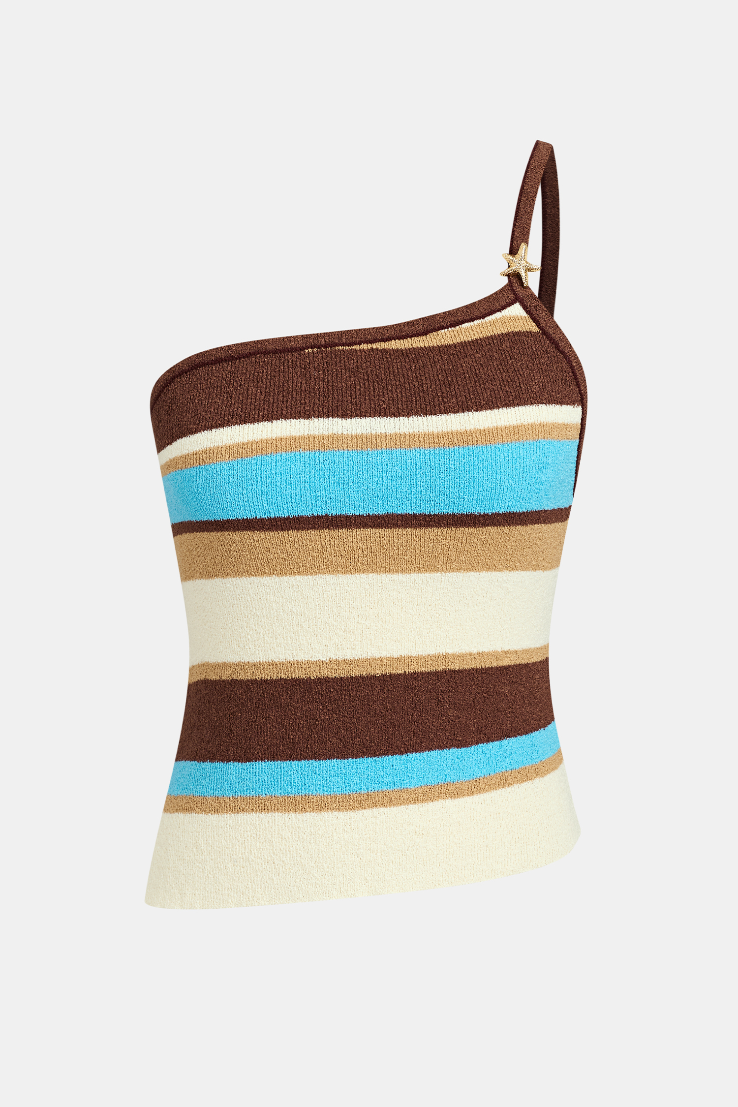 Favorite Part Striped Cover-Up Top