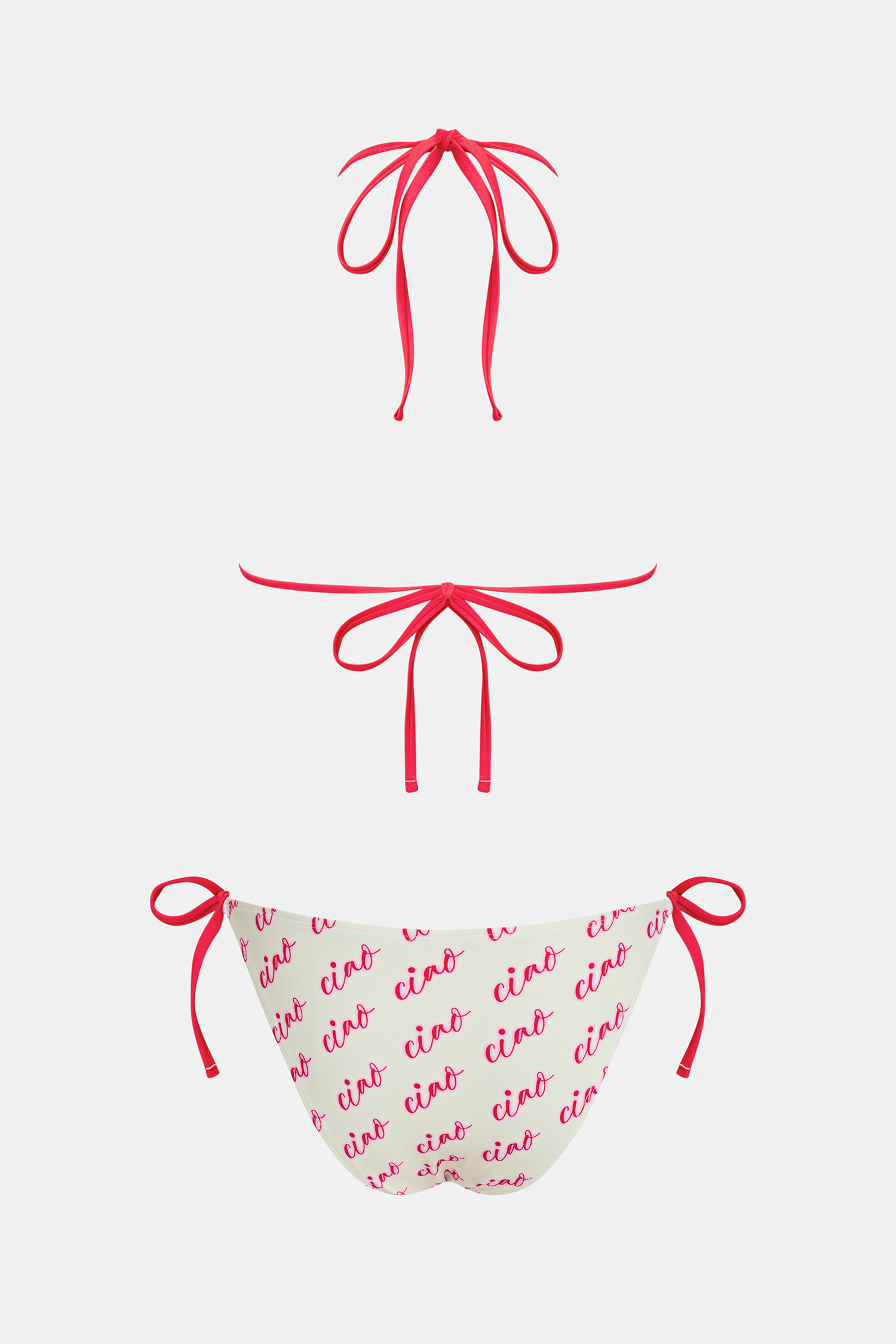 Wander Free White Bikini Set