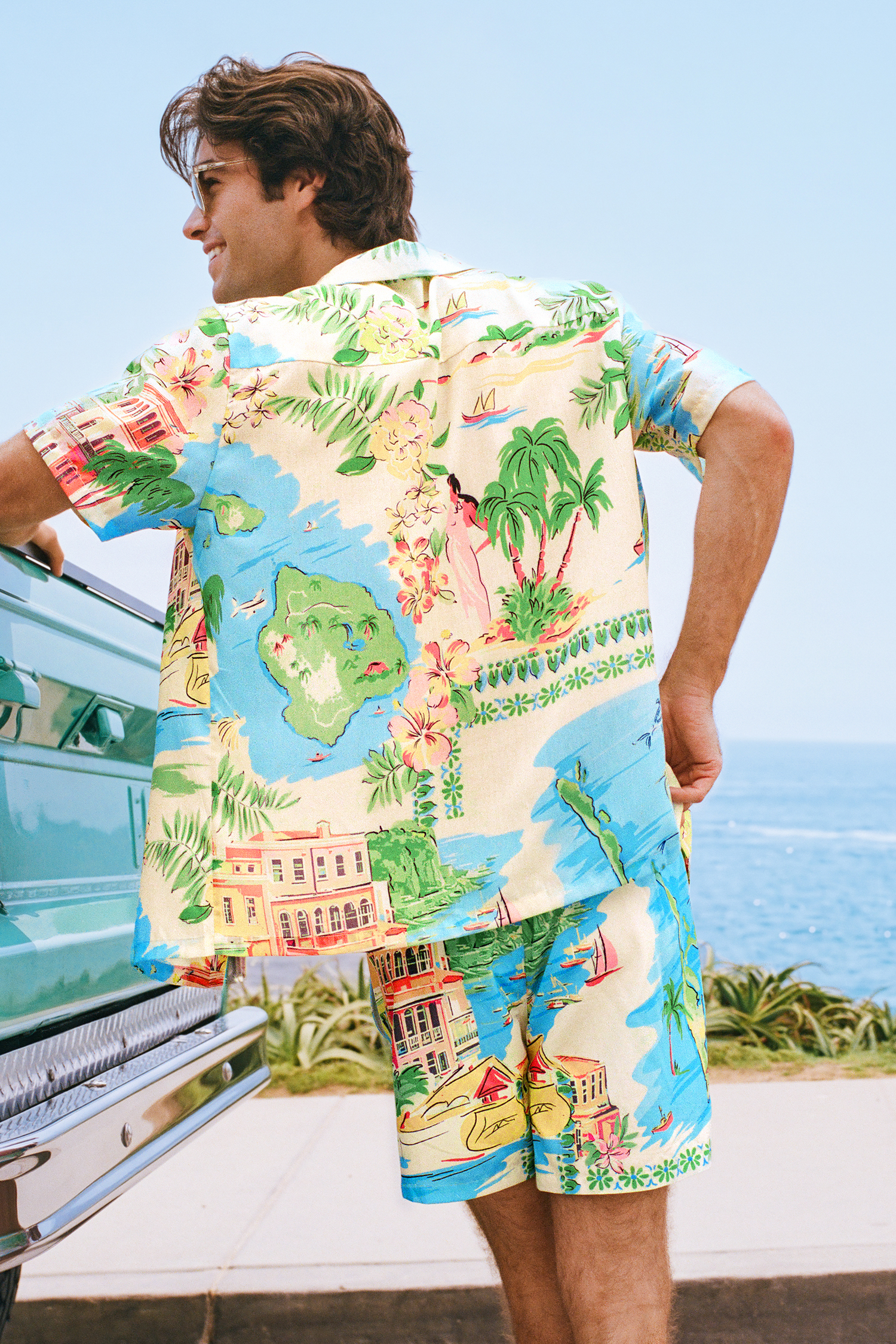 Scenic Route Tropical Shirt