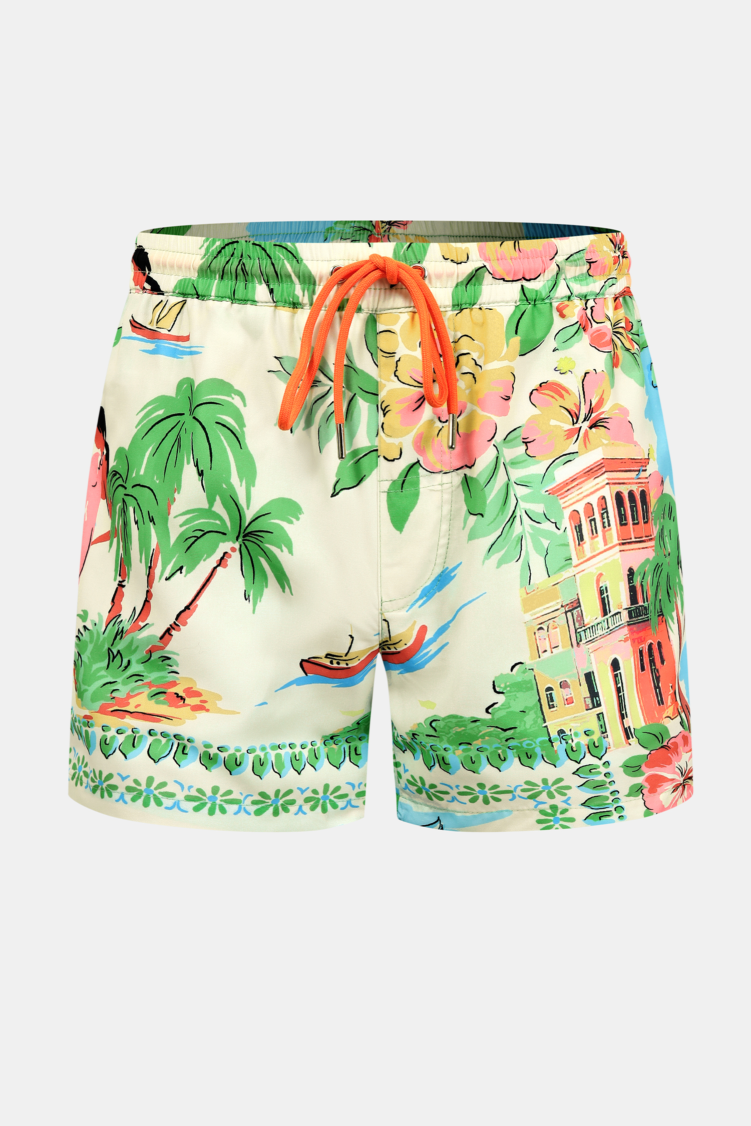Scenic Route Tropical Board Shorts