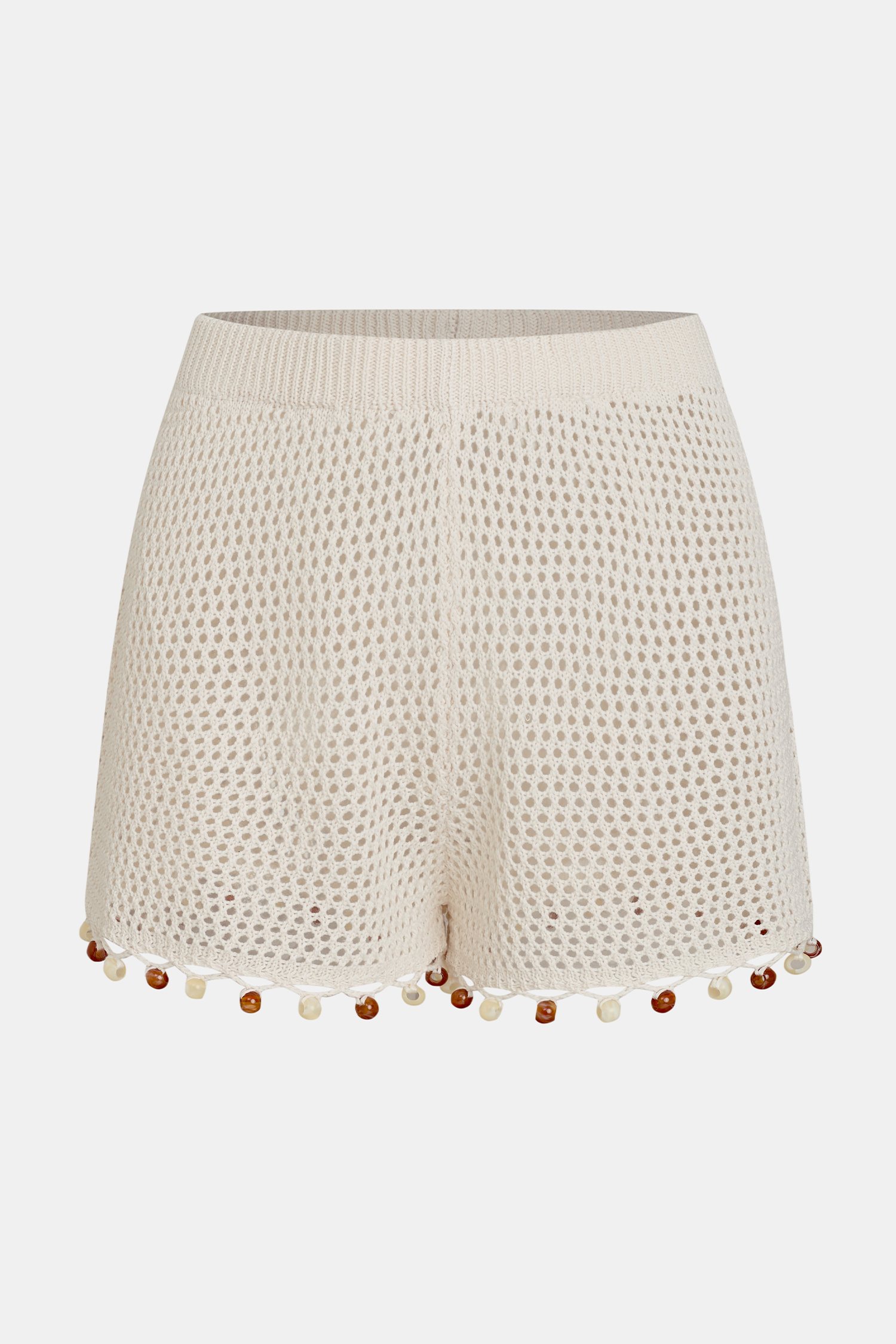 San Diego Sun Beige Cover-Up Shorts