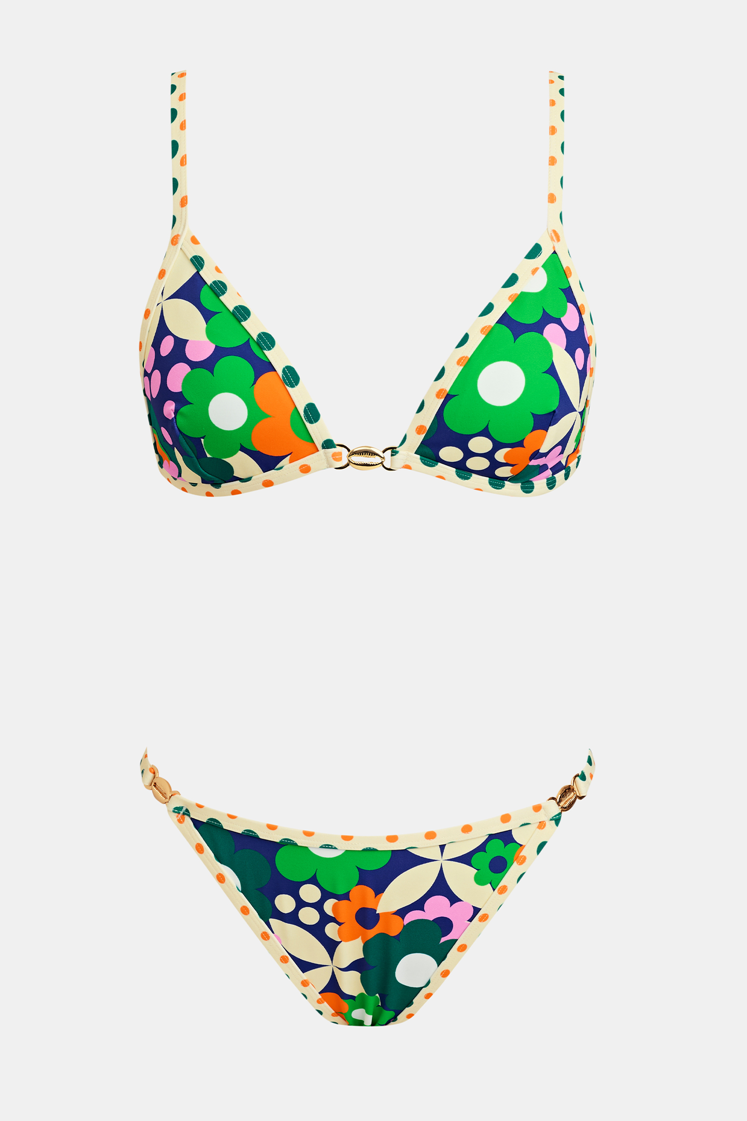 Mission Bay Cruise Floral Bikini Set