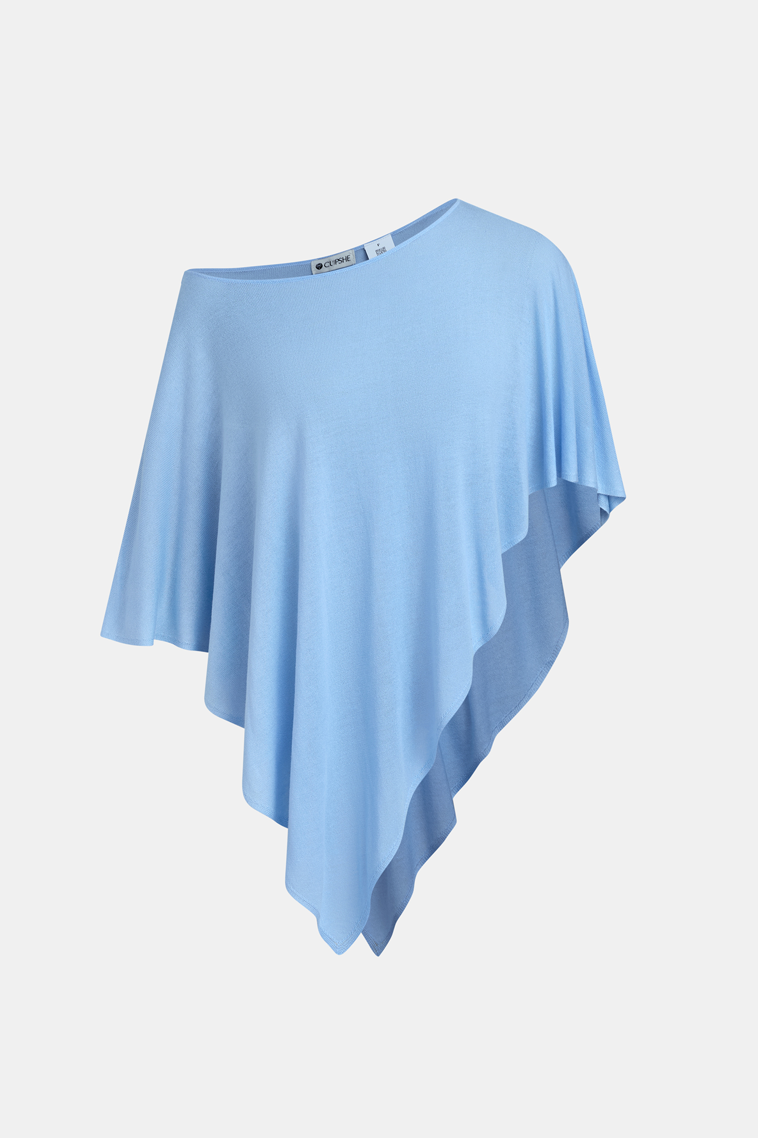 Sea Salt Sky Blue Cover-Up Poncho