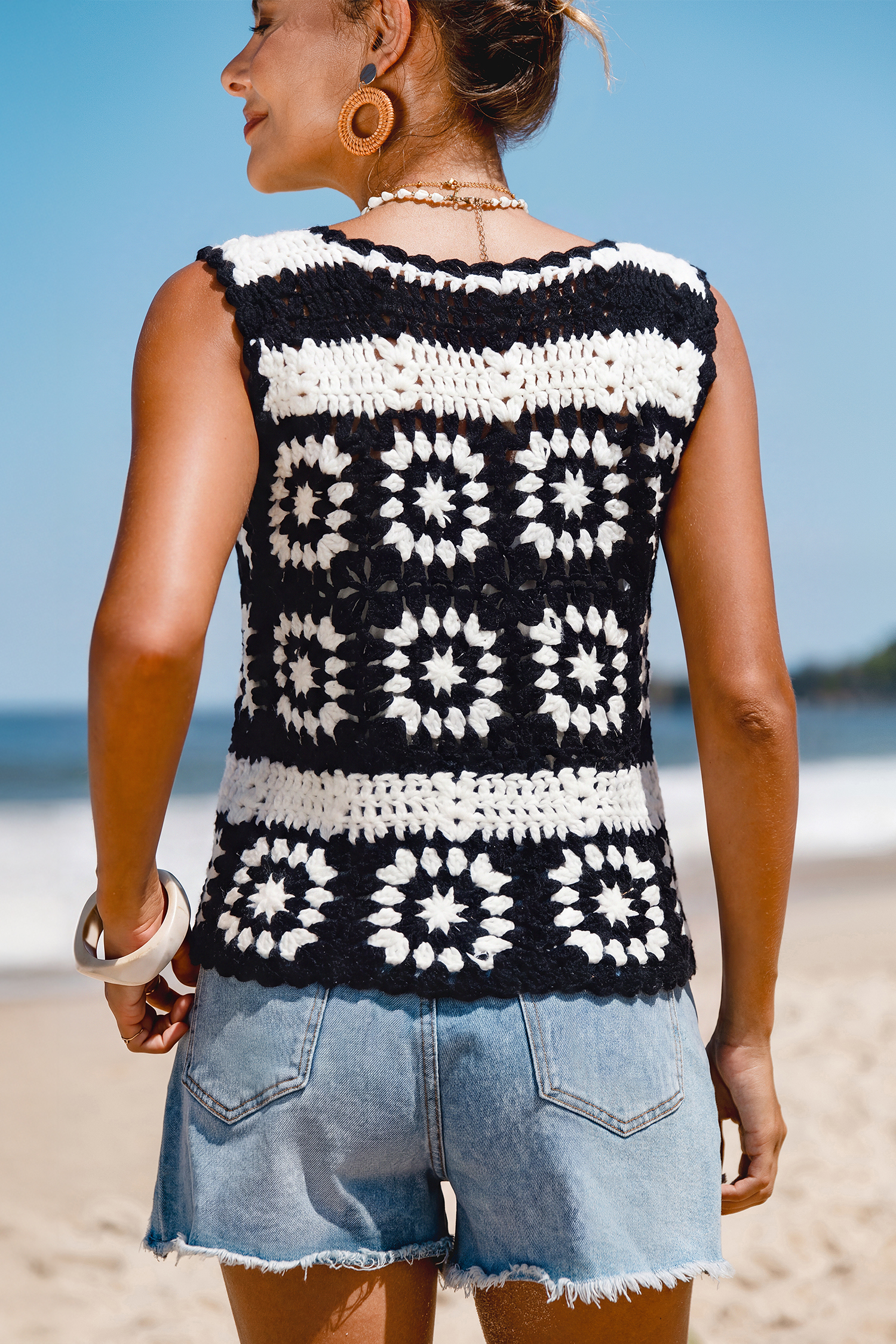 Moonlit Drive Floral Cardigan