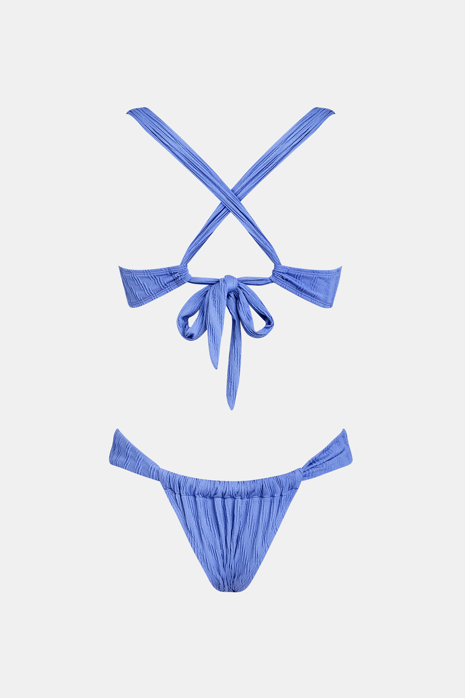 Follow the Tide Periwinkle Bikini Set