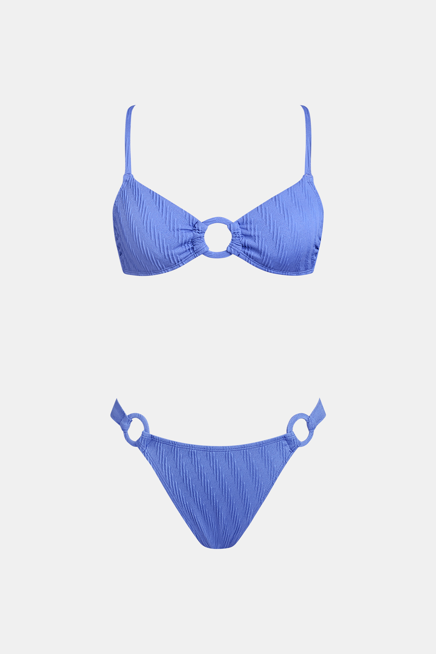 SoCal Stroll Periwinkle Bikini Set