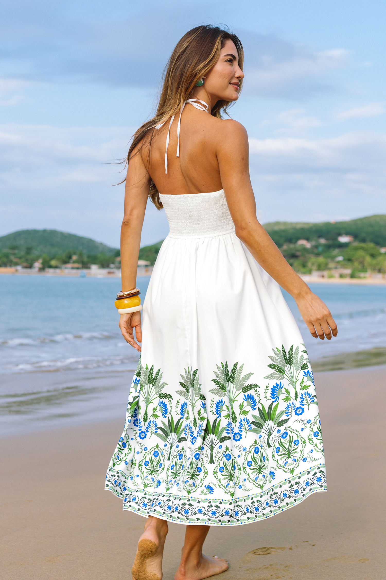 Daydream Believer Floral Midi Dress