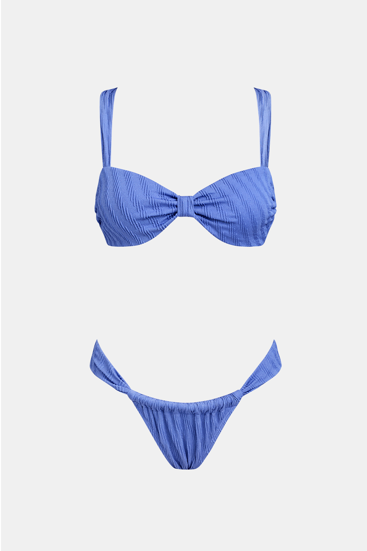 Follow the Tide Periwinkle Bikini Set