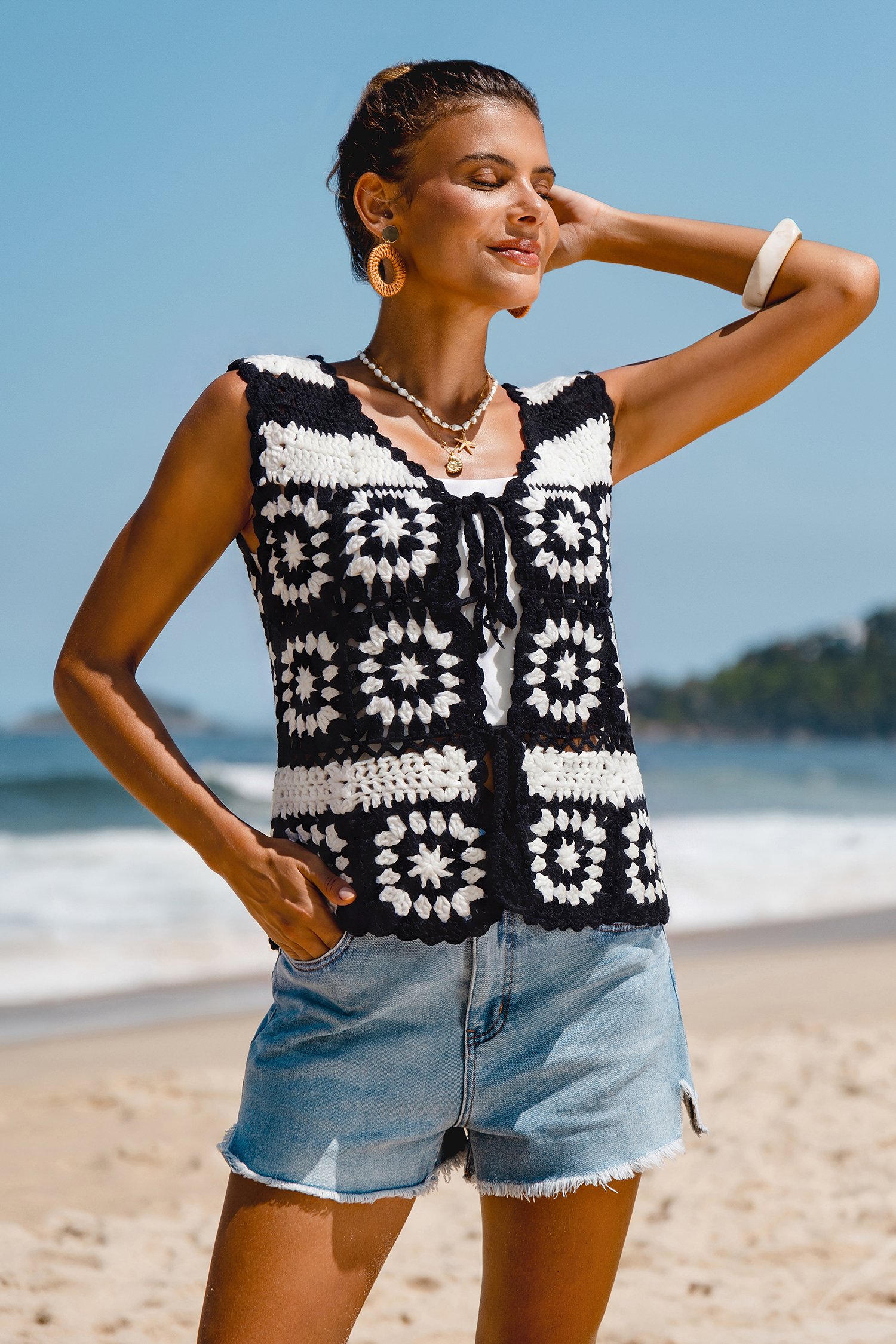 Moonlit Drive Floral Cardigan