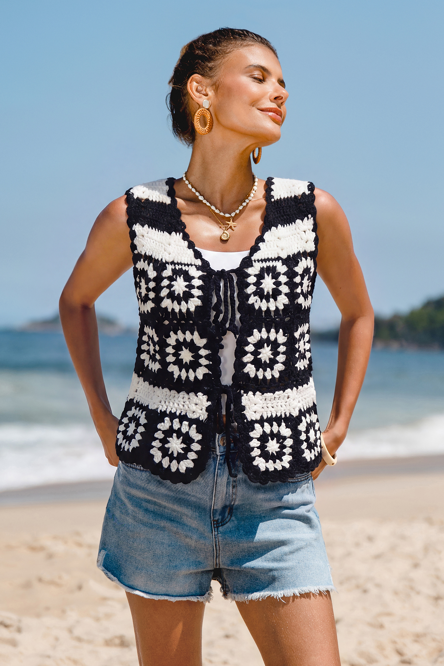 Moonlit Drive Floral Cardigan