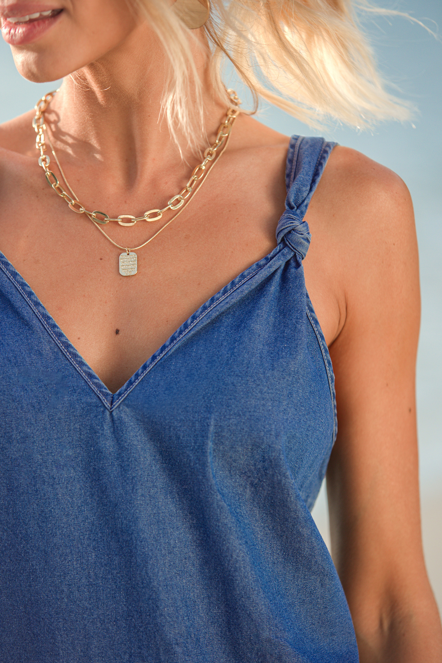 Dreaming Blue Mini Dress